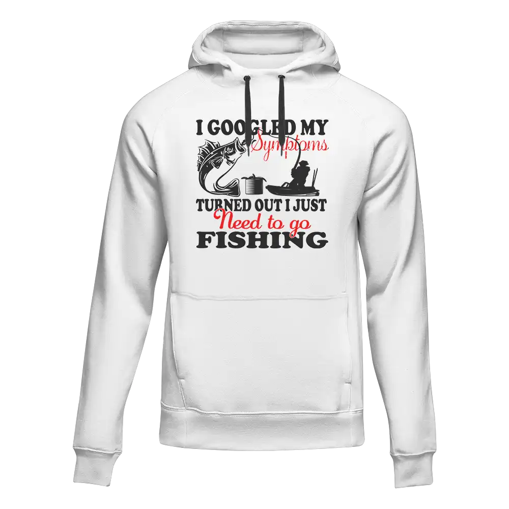 Outdoorzees Fishing Symptoms Unisex Hoodie - Image 2