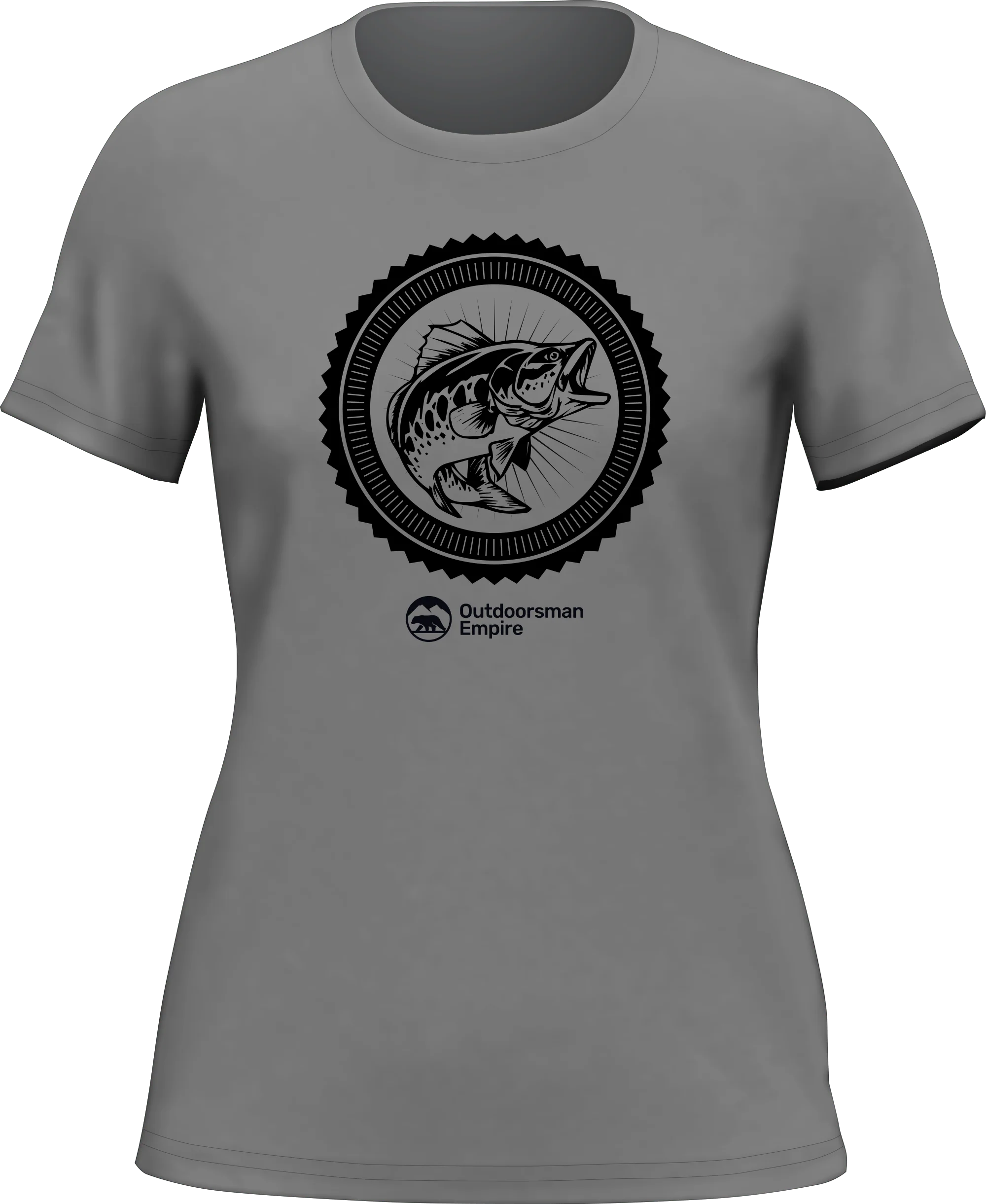Outdoorzees Fishing Vintage T-Shirt for Women - Image 2