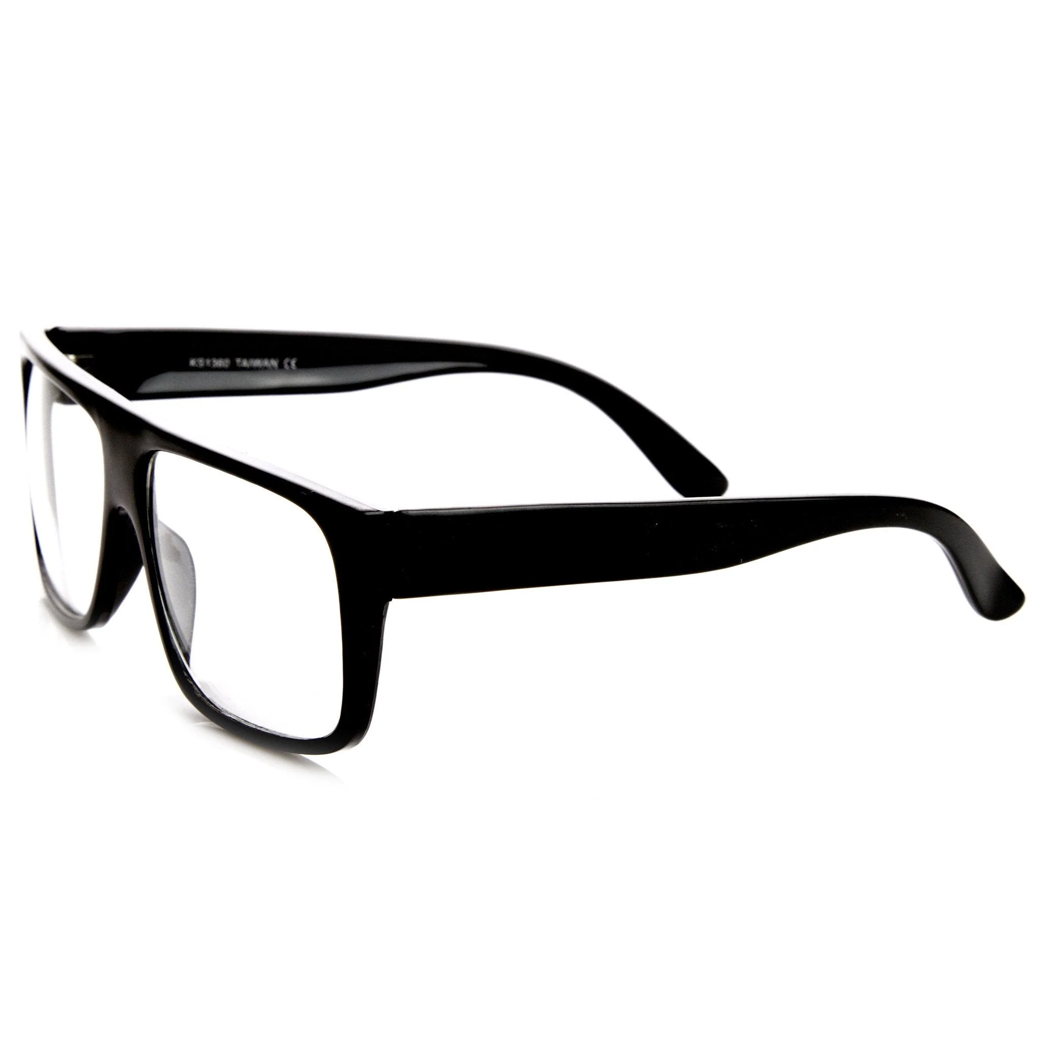 zeroUV Flat Top Square Clear Lens Fashion Glasses 8807 - Image 4