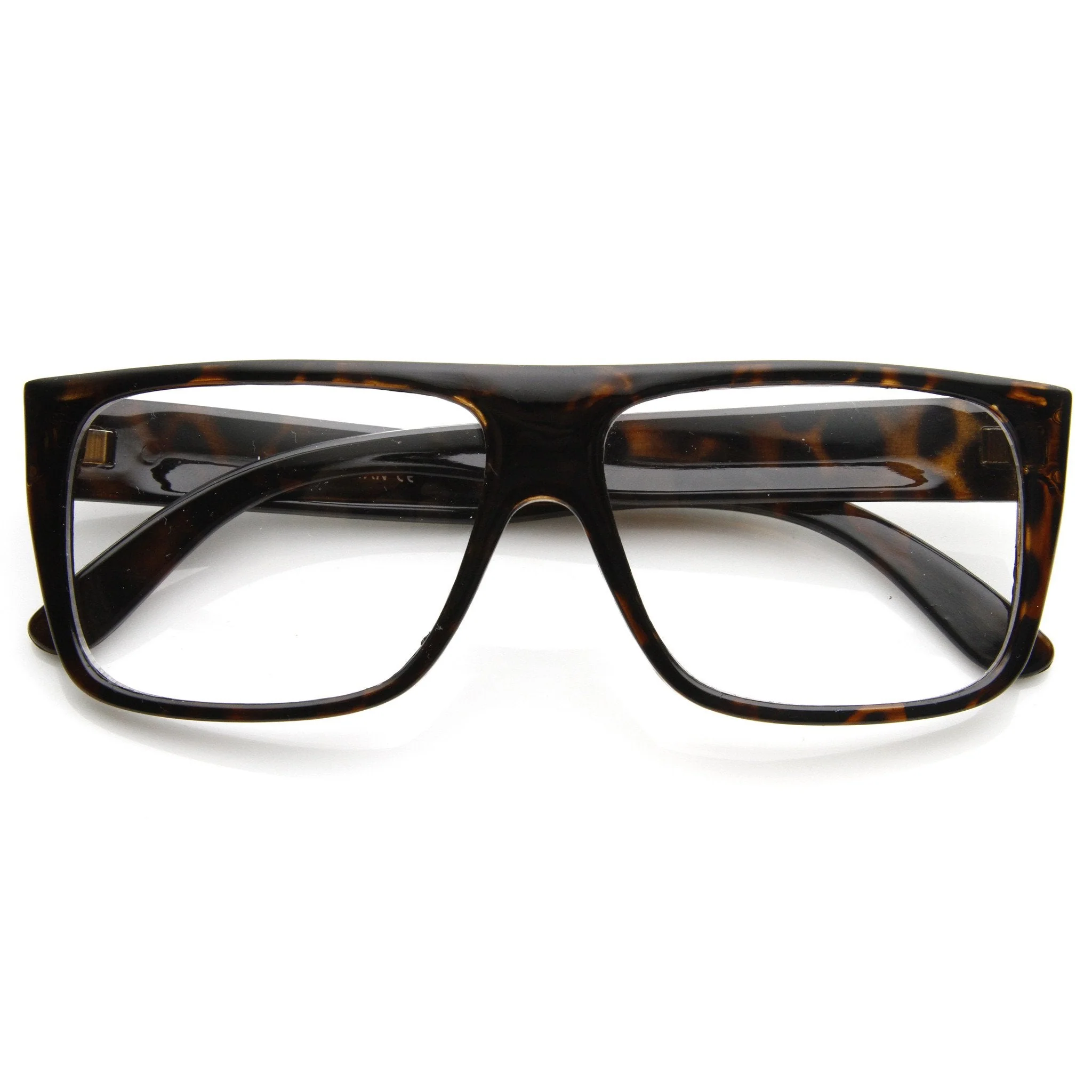 zeroUV Flat Top Square Clear Lens Fashion Glasses 8807 - Image 5