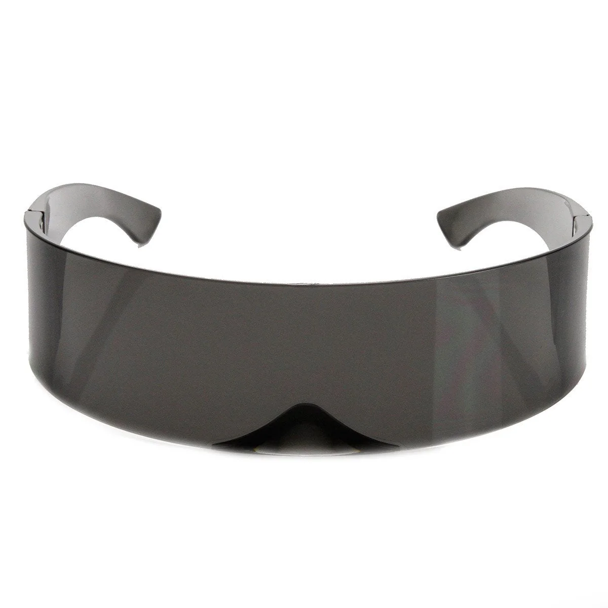 zeroUV Futuristic Retro Mirror Wrap Around Shield Sunglasses 8762 - Image 16