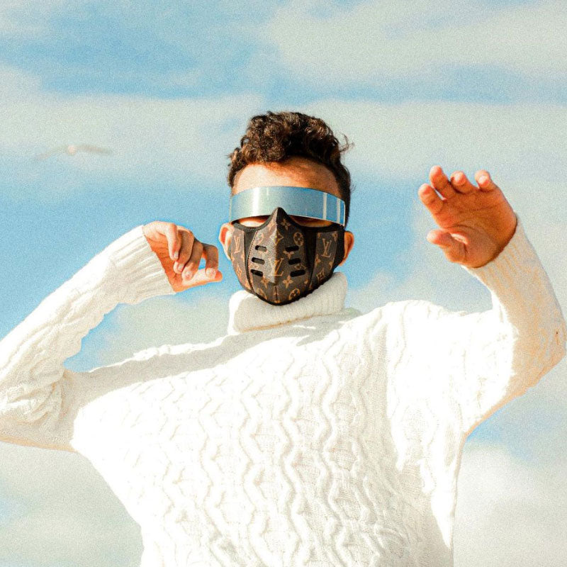 zeroUV Futuristic Retro Mirror Wrap Around Shield Sunglasses 8762 - Image 2