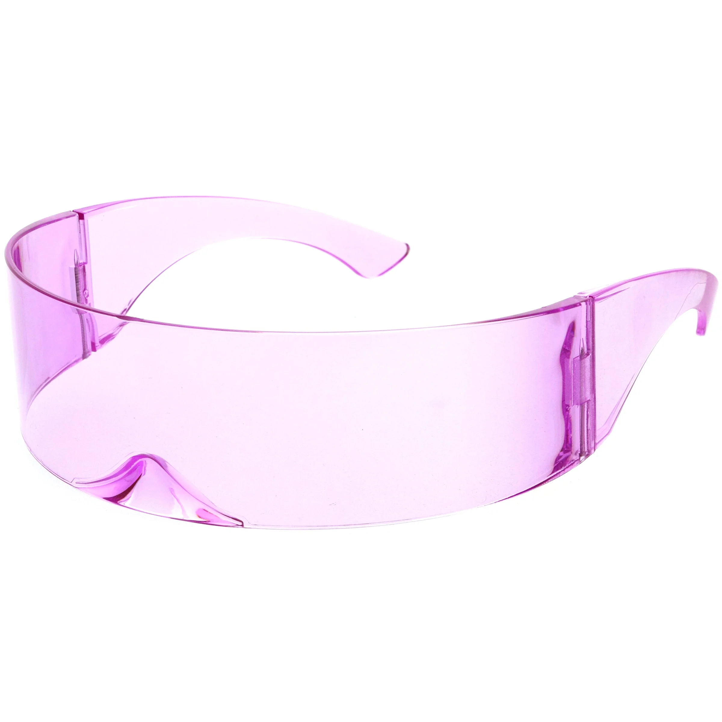zeroUV Futuristic Retro Mirror Wrap Around Shield Sunglasses 8762 - Image 30