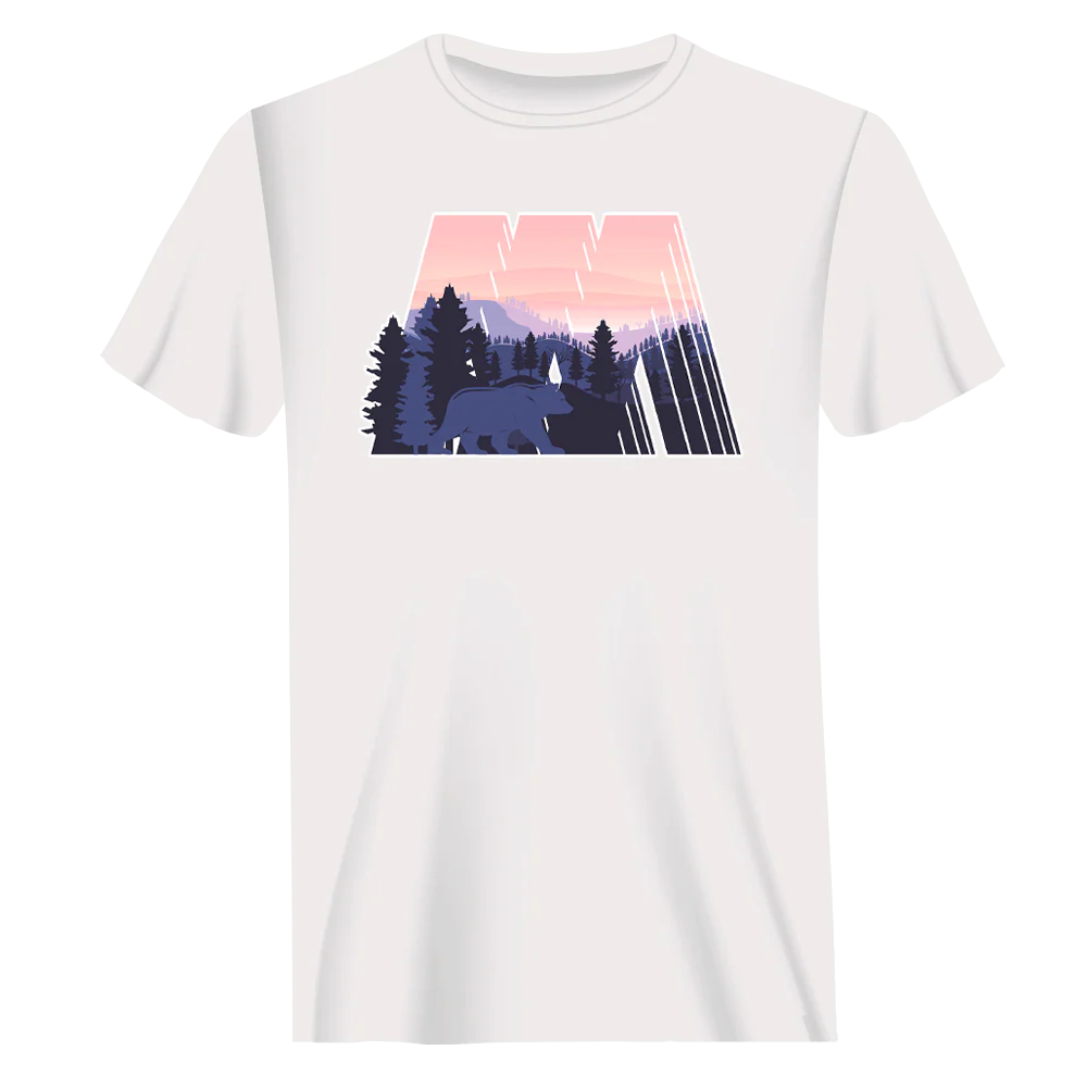 Outdoorzees Geometric Camping T-Shirt for Men - Image 2