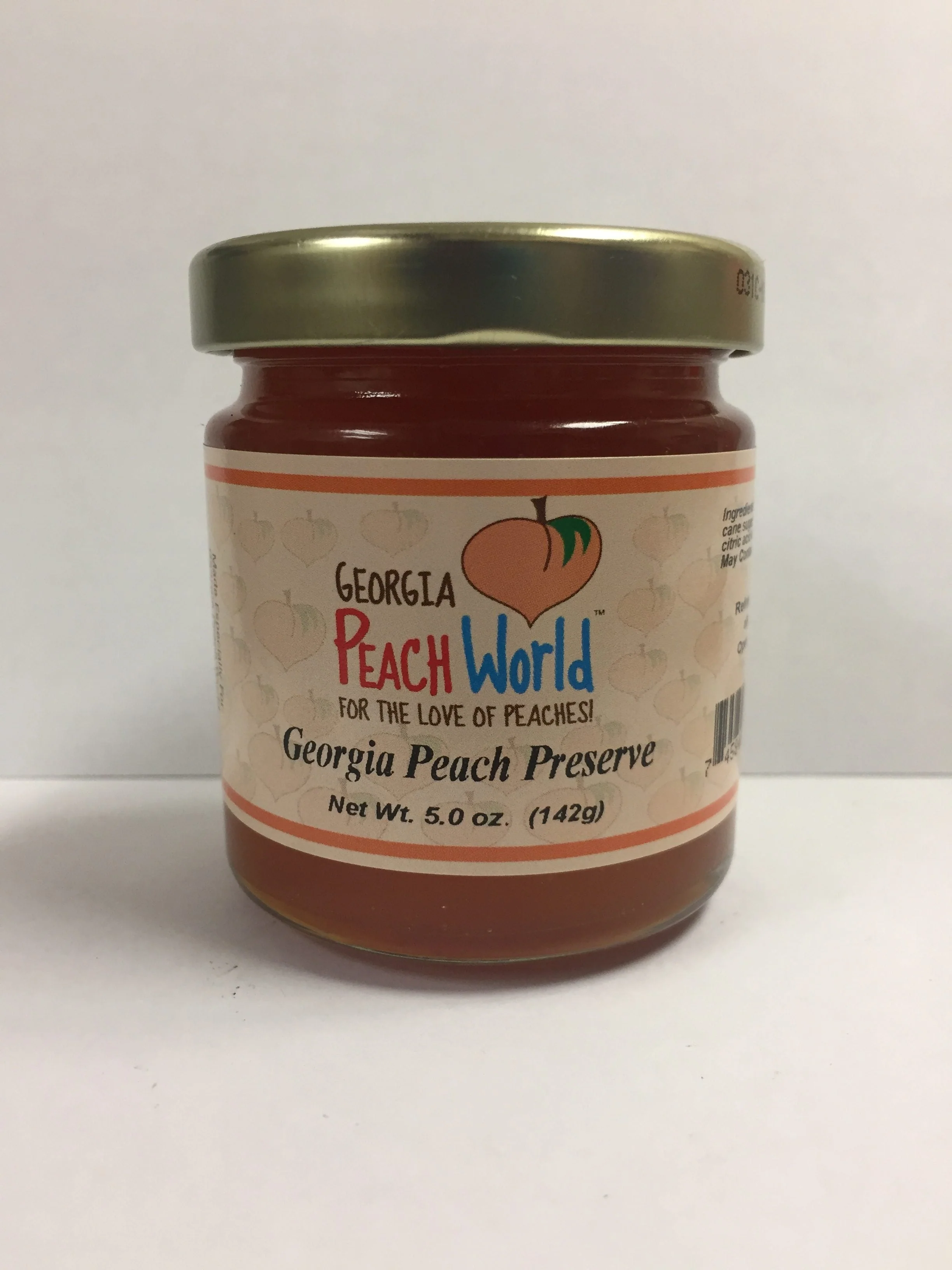 Georgia Peach Preserves 5 oz - Image 2