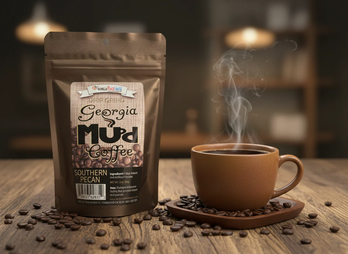 Georgia Peach Georgia Southern Pecan Coffee