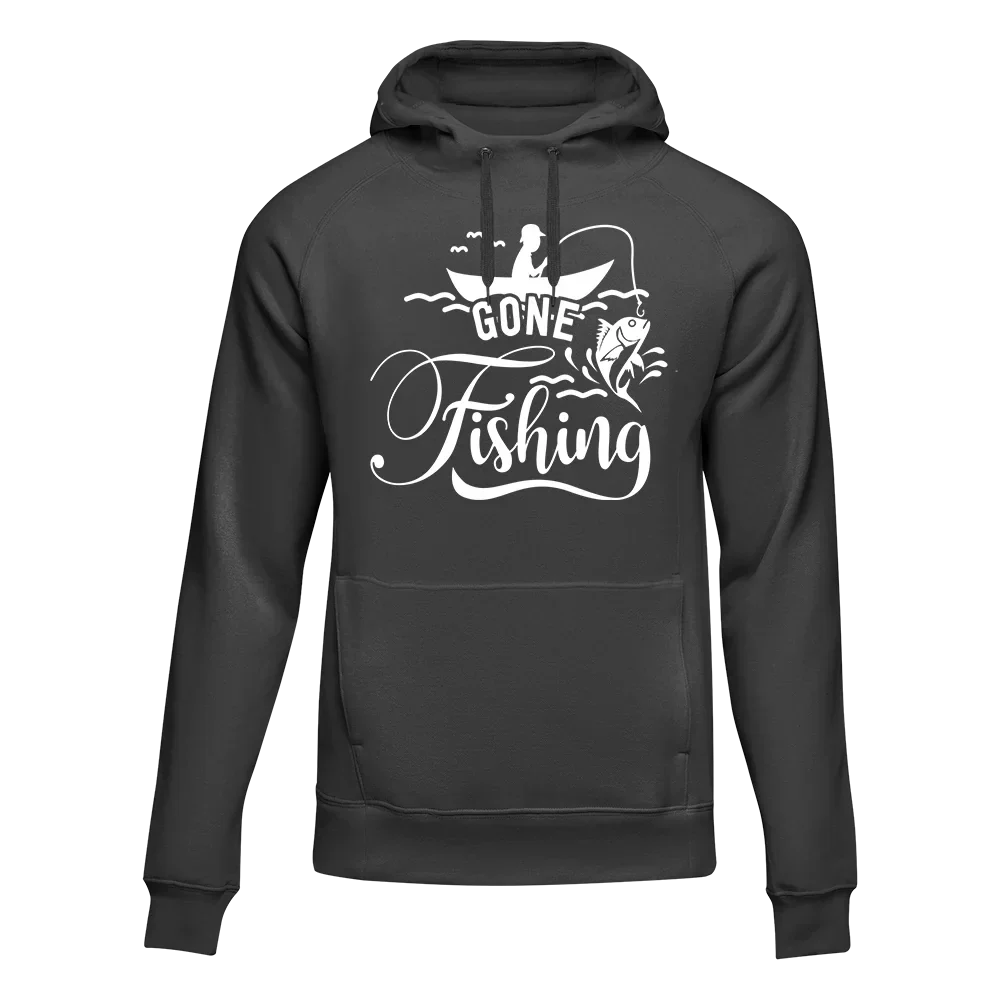 Outdoorzees Gone Fishing Unisex Hoodie - Image 3