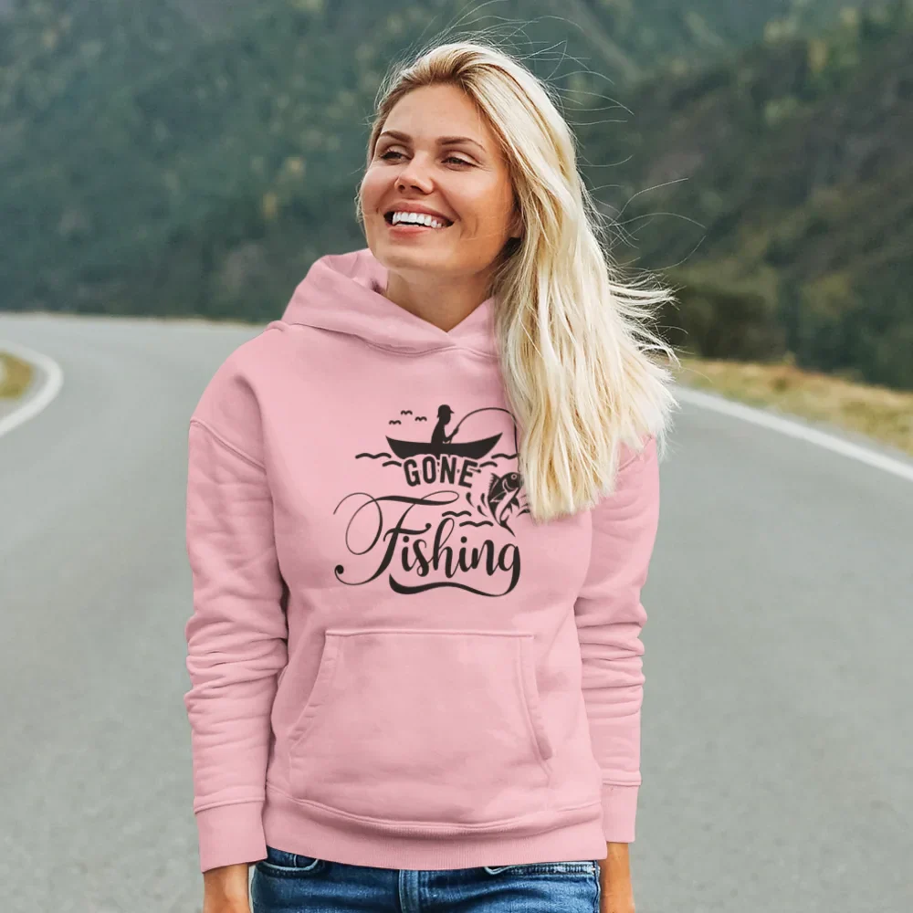 Outdoorzees Gone Fishing Unisex Hoodie - Image 6