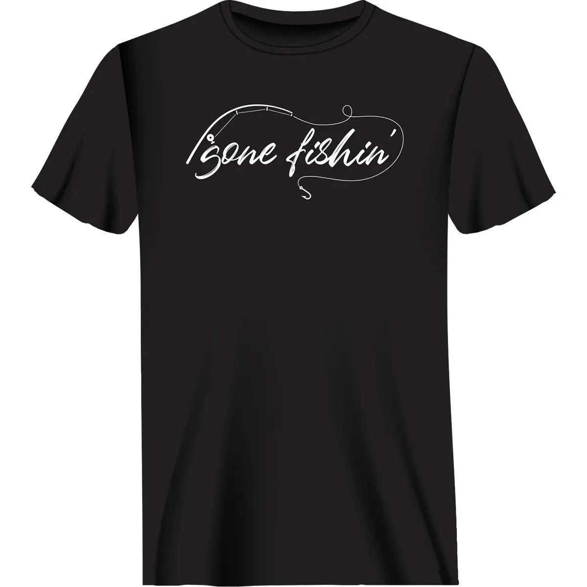 Outdoorzees Gone Fishing v2 Man T-Shirt