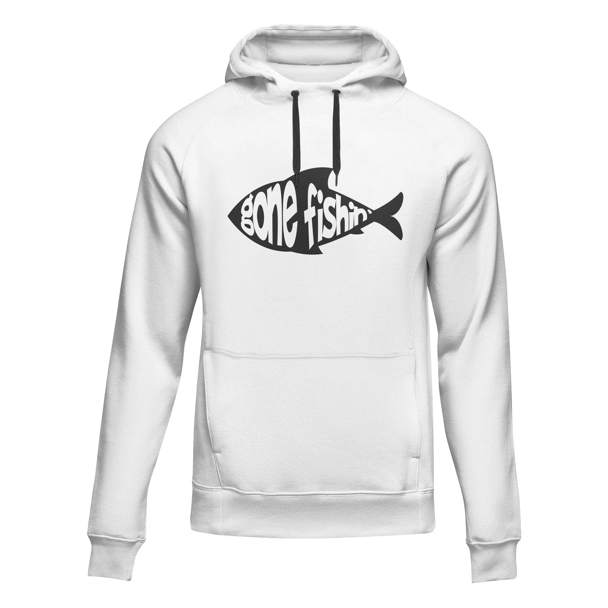 Outdoorzees Gone Fishing v3 Unisex Hoodie - Image 3