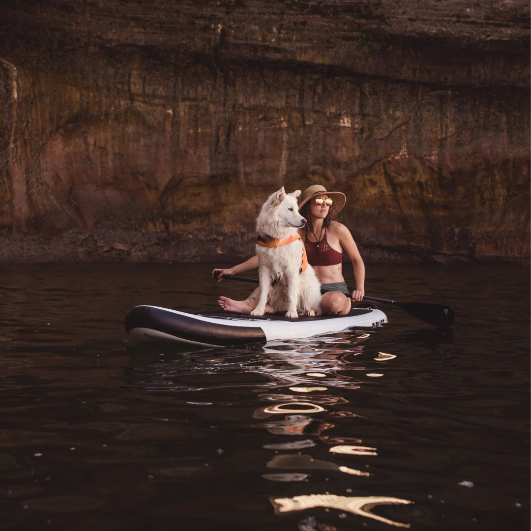 SolVida GrandSol Oasis Pack: 11' 4'' Inflatable Paddle Board + Paddle, Pump, Detachable Fin, & Carrying Case - Image 3