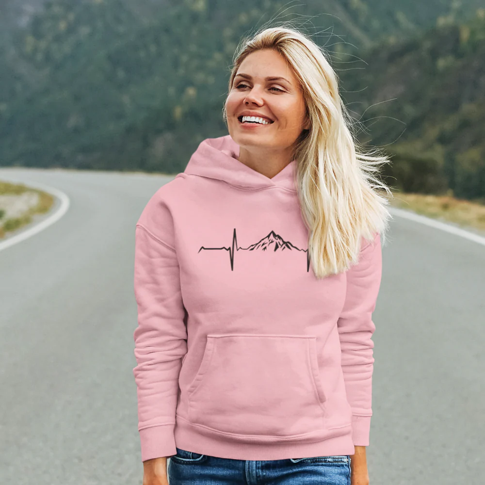 Outdoorzees Heartbeat V1 Unisex Hoodie - Image 6