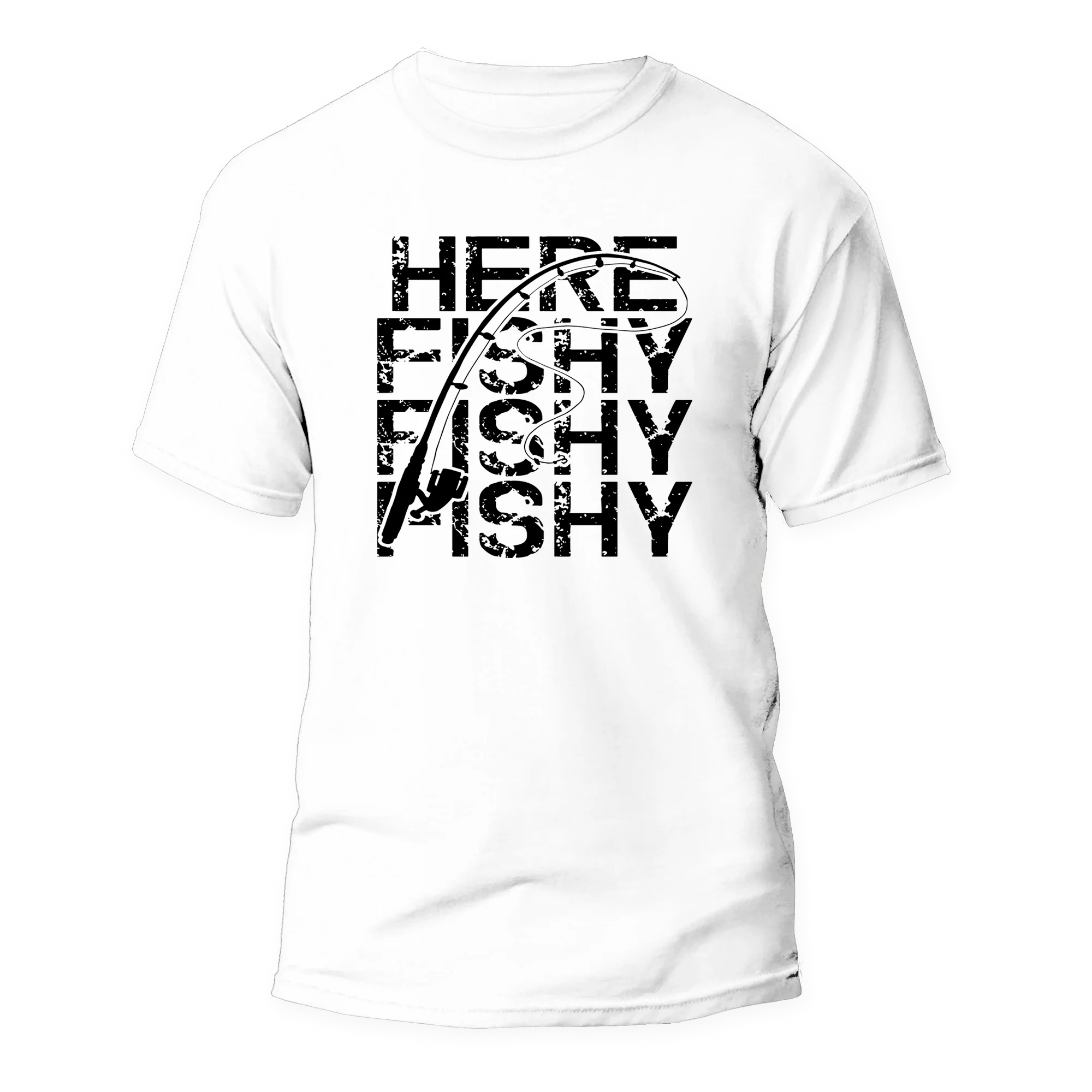 Outdoorzees Here Fishy Fishy Man T-Shirt