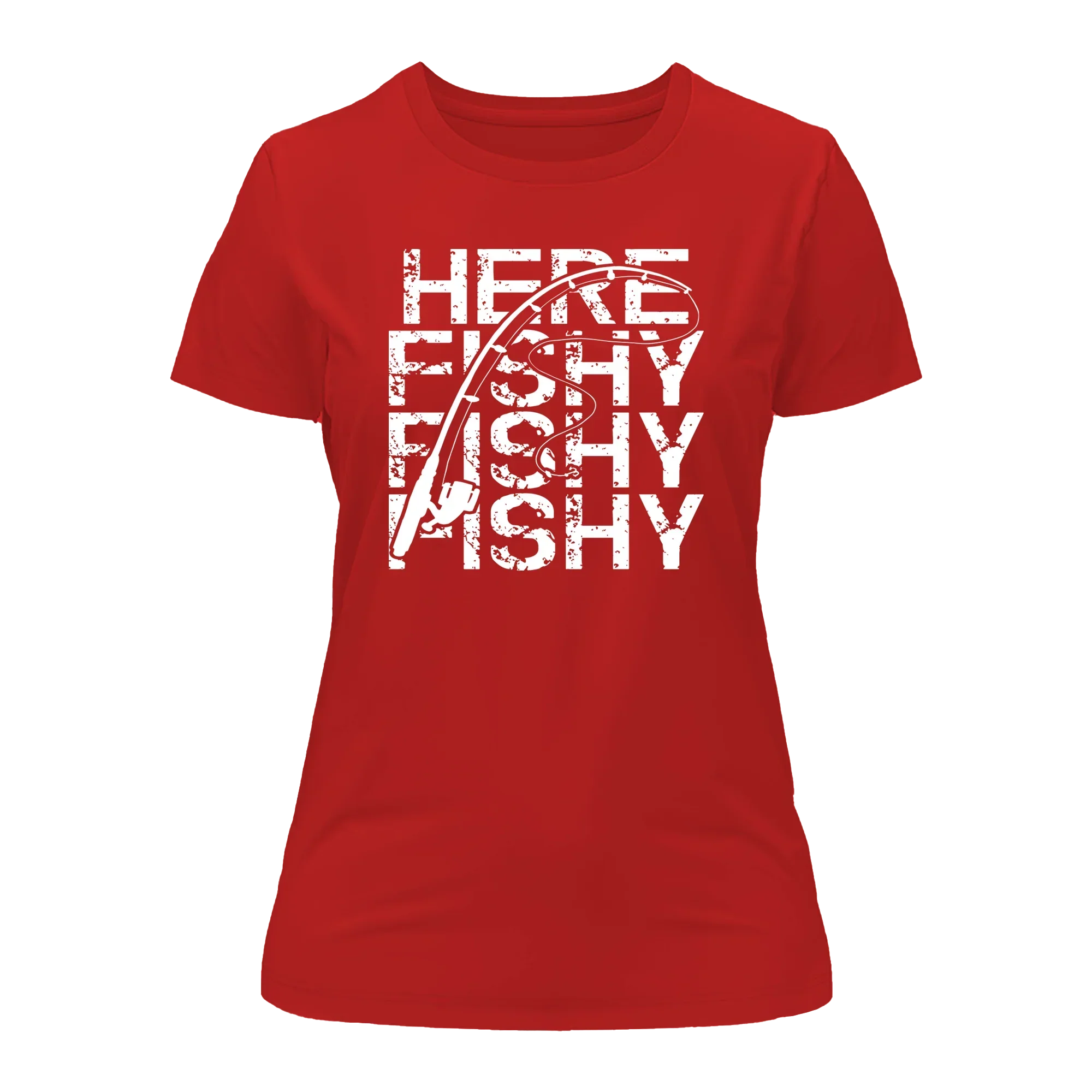 Outdoorzees Here Fishy Fishy T-Shirt for Women - Image 2