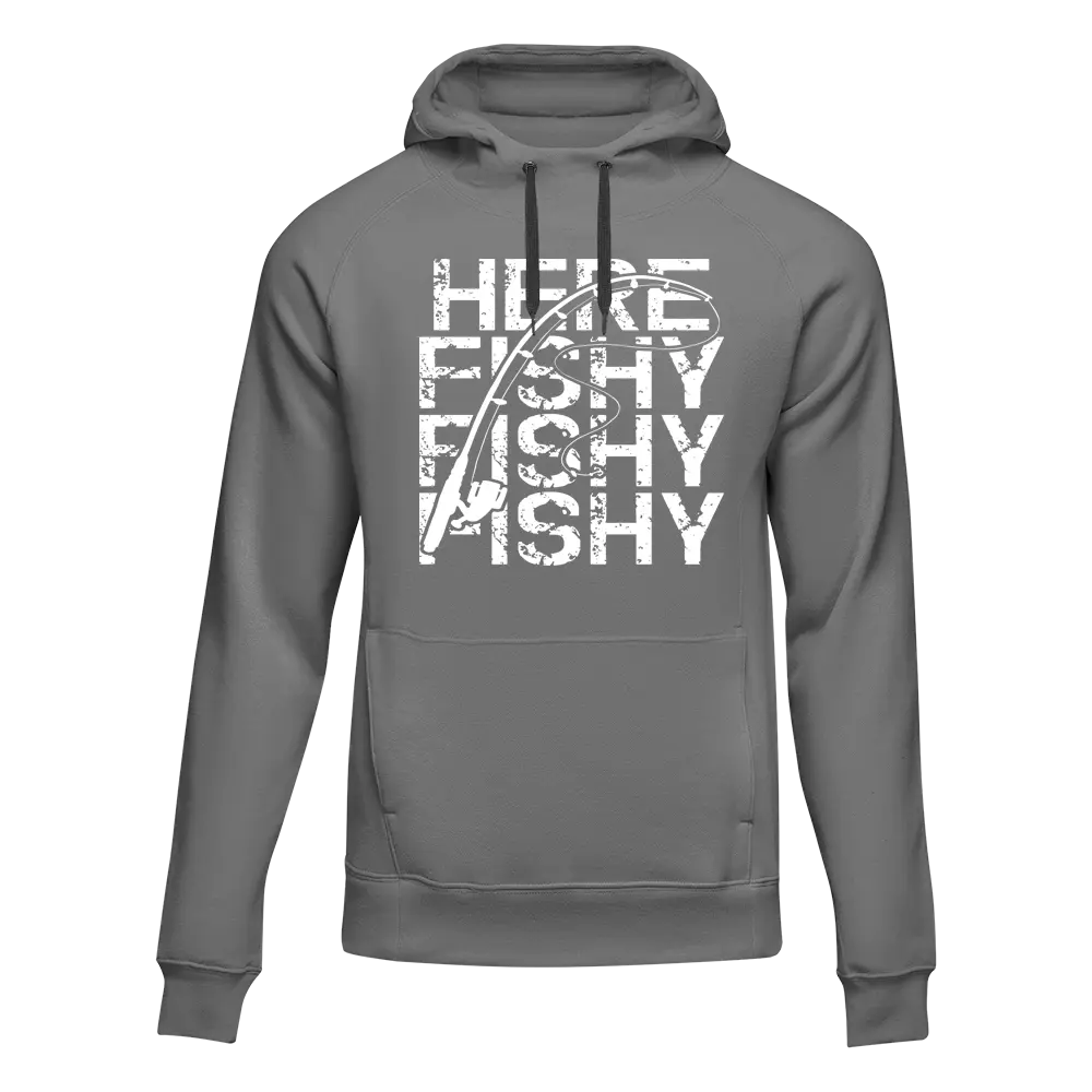 Outdoorzees Here Fishy Fishy Unisex Hoodie - Image 3