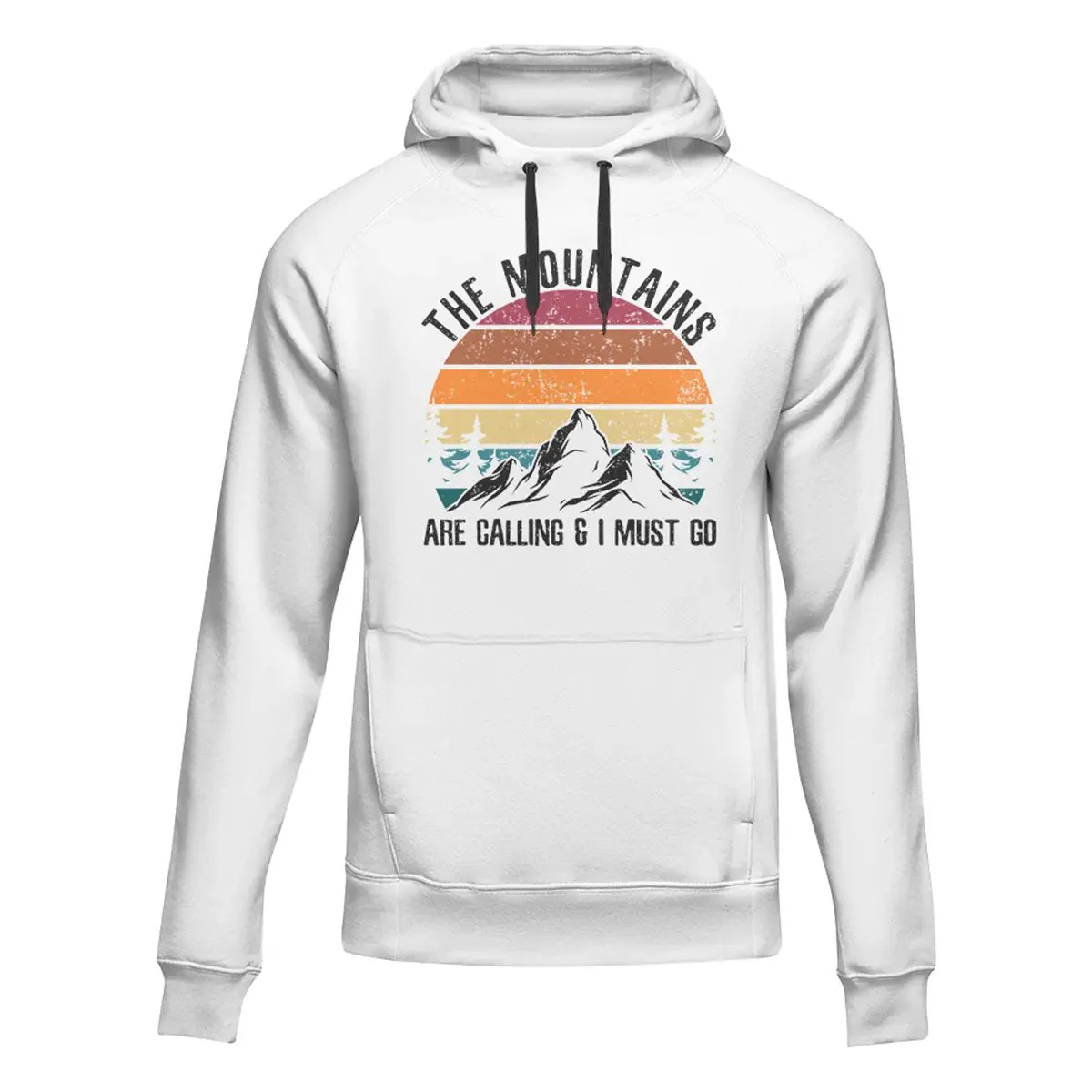Outdoorzees Hiking The Mountains Are Calling Hoodie - Image 4