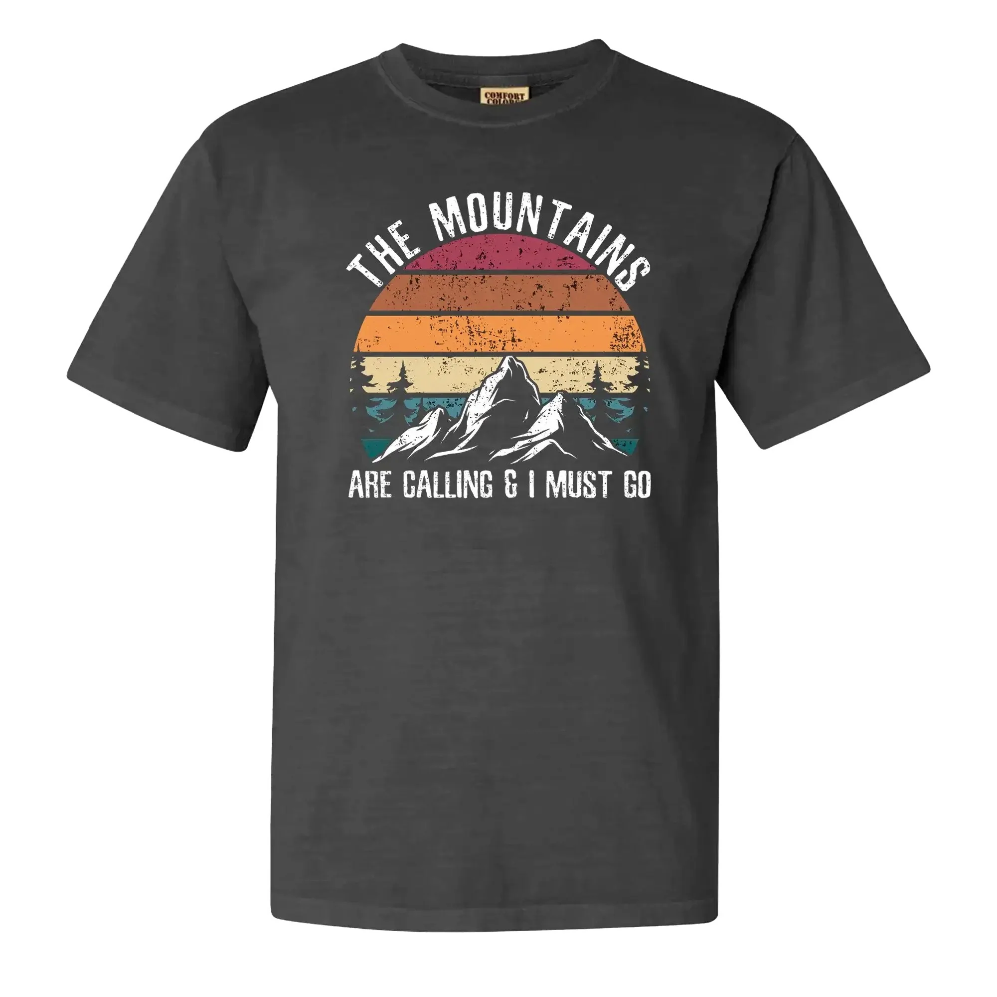 Outdoorzees Hiking The Mountains Are Calling T-Shirt - Image 10