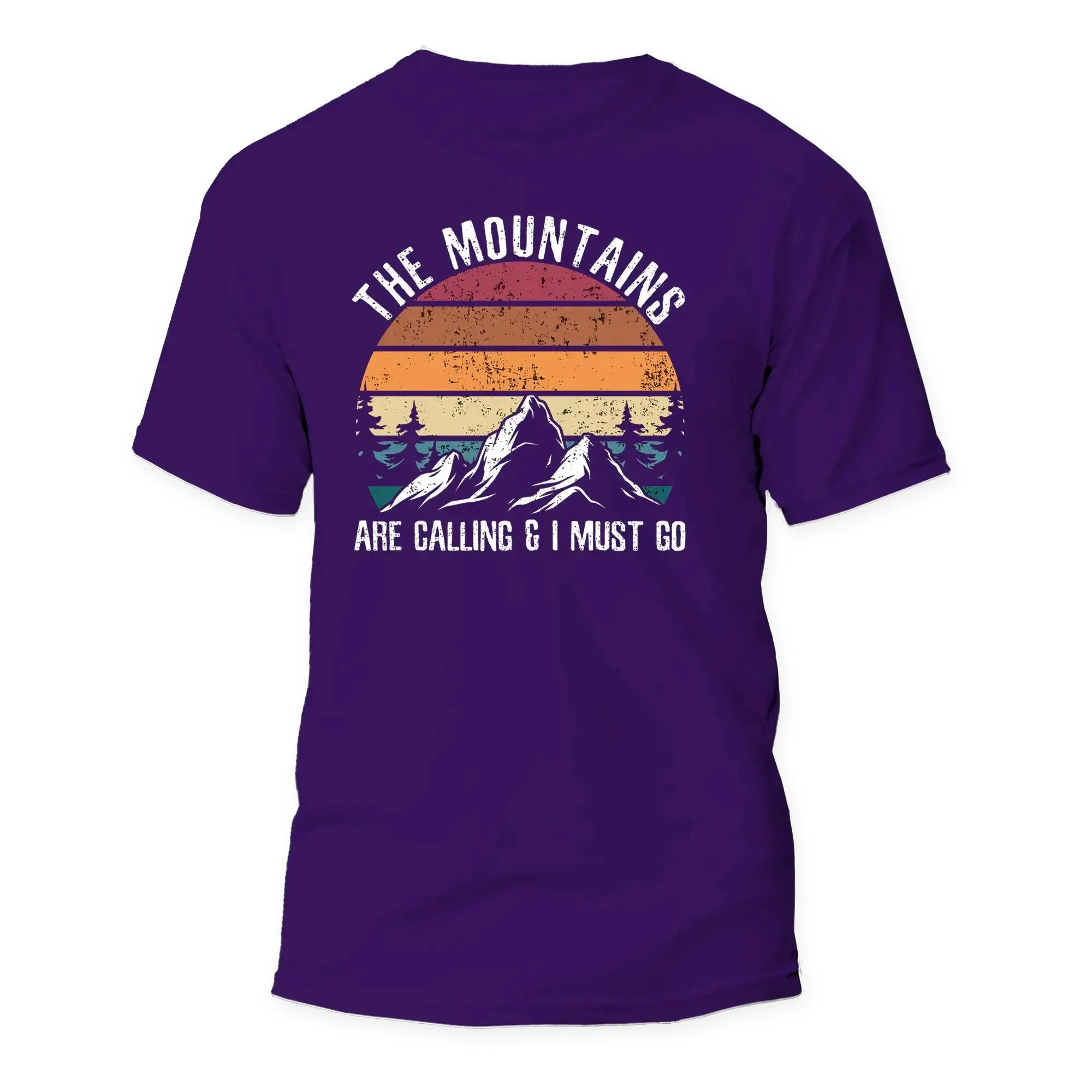 Outdoorzees Hiking The Mountains Are Calling T-Shirt - Image 11