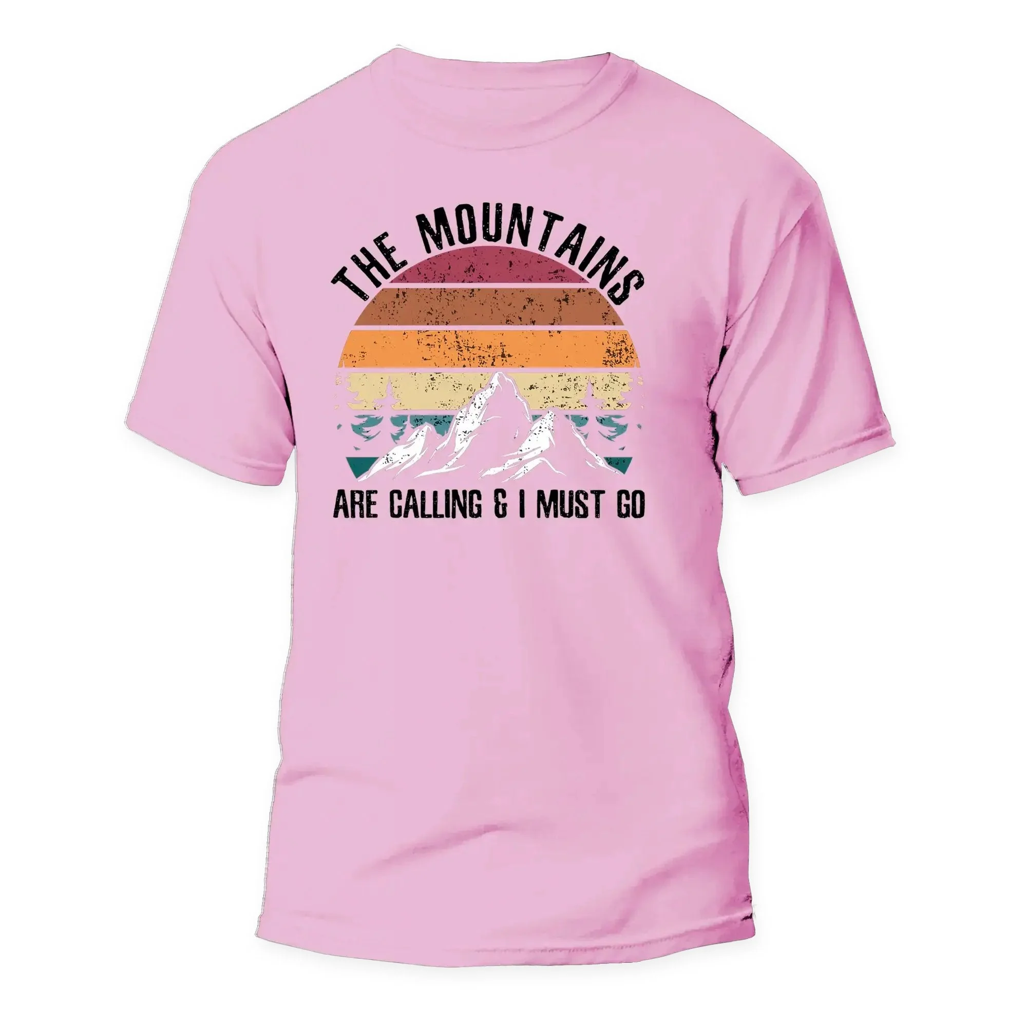 Outdoorzees Hiking The Mountains Are Calling T-Shirt - Image 9