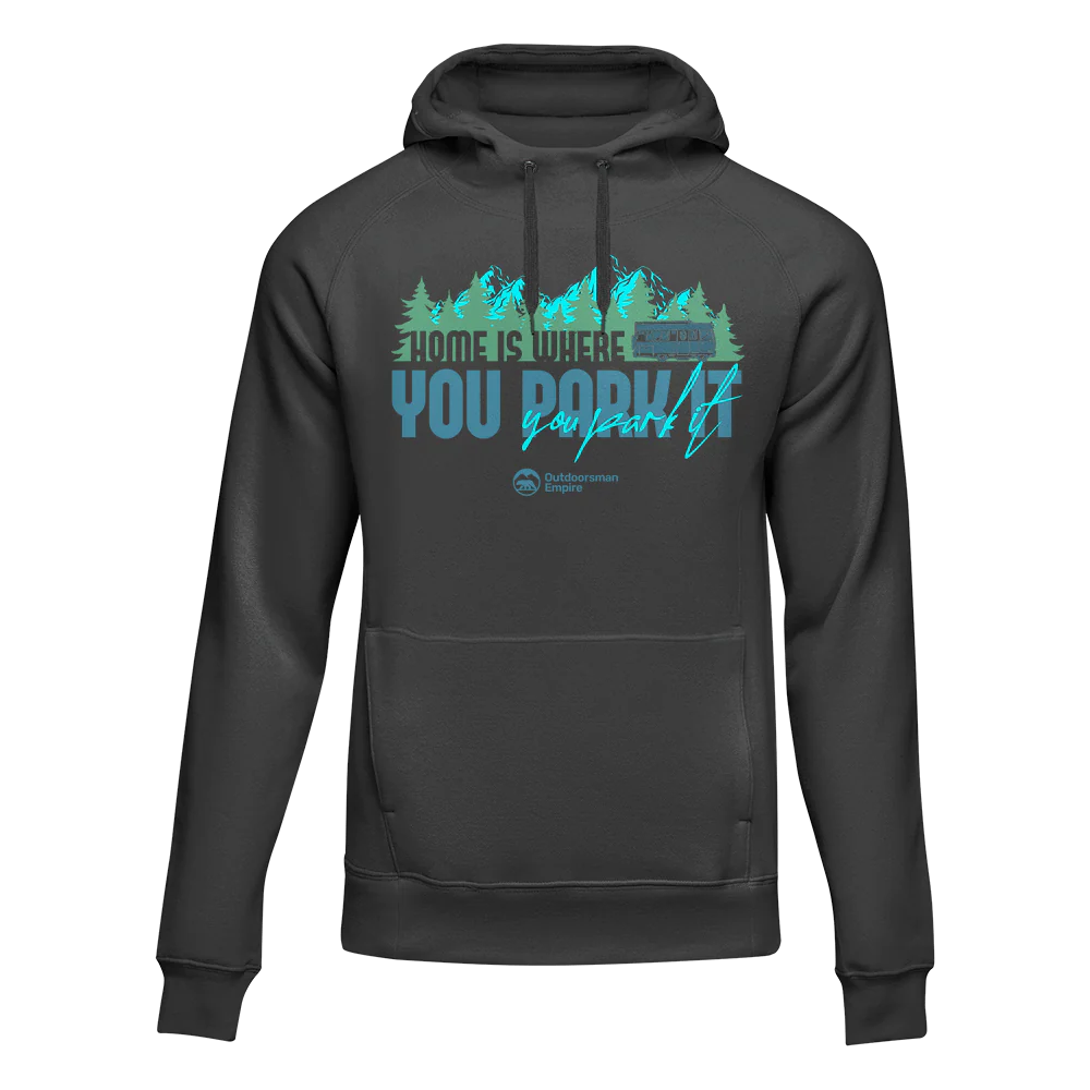 Outdoorzees Home Parking Adult Fleece Hoodie