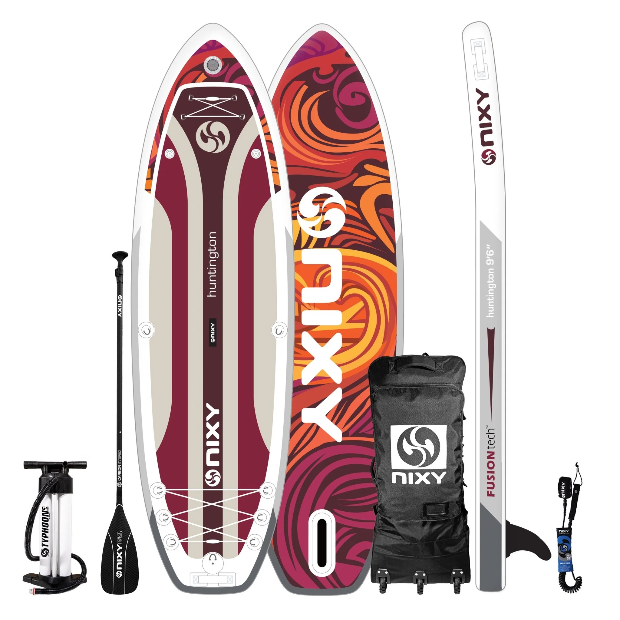 Nixy Huntington G5 Compact Stand UP Paddle Board - 9'6"