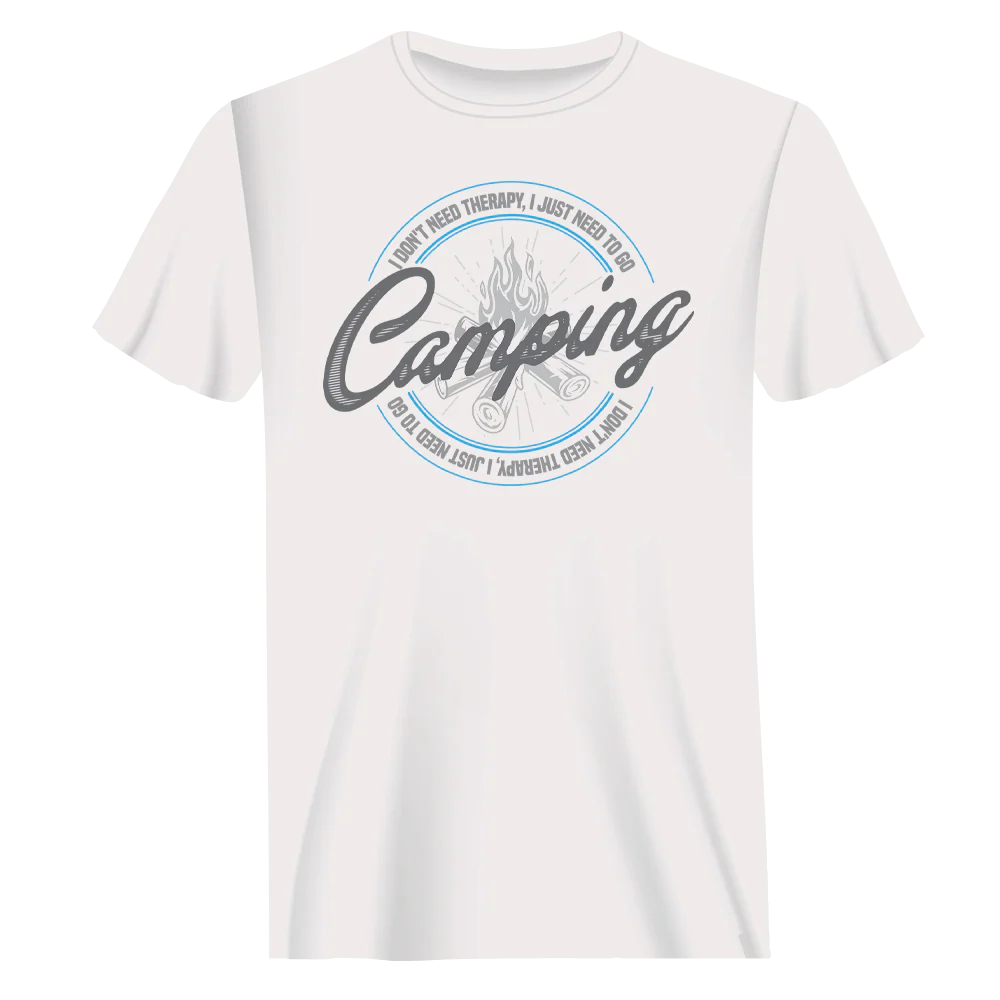 Outdoorzees I Don't Need Therapy T-Shirt for Men - Image 2
