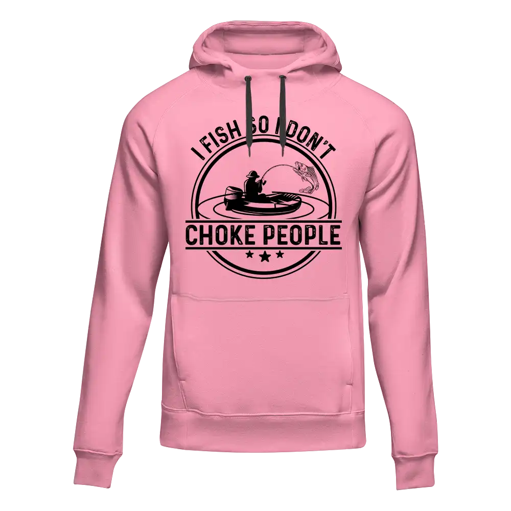 Outdoorzees I Fish So I Don't Choke People v2 Unisex Hoodie - Image 5