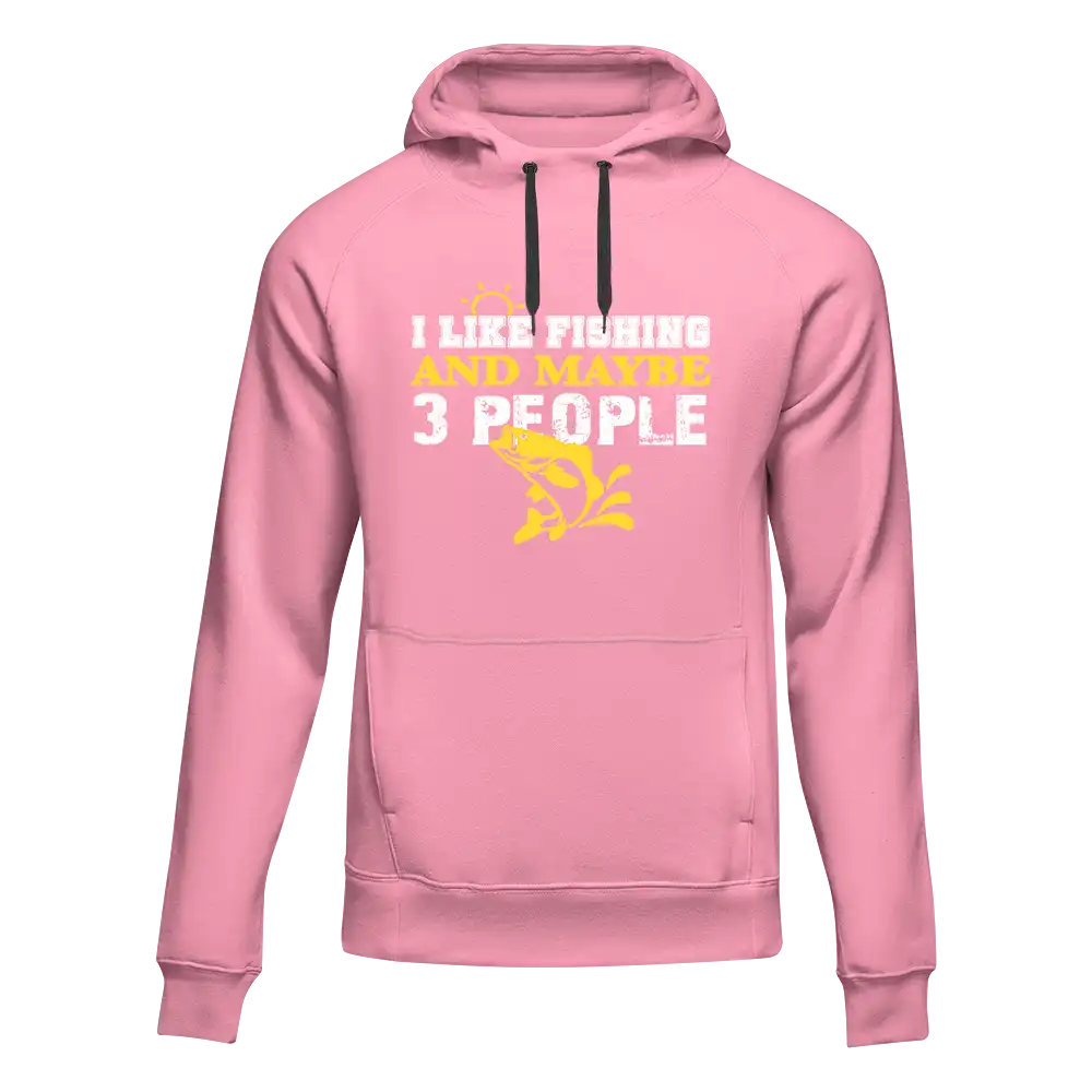 Outdoorzees I Like Fishing And Maybe Like 3 People Unisex Hoodie - Image 4