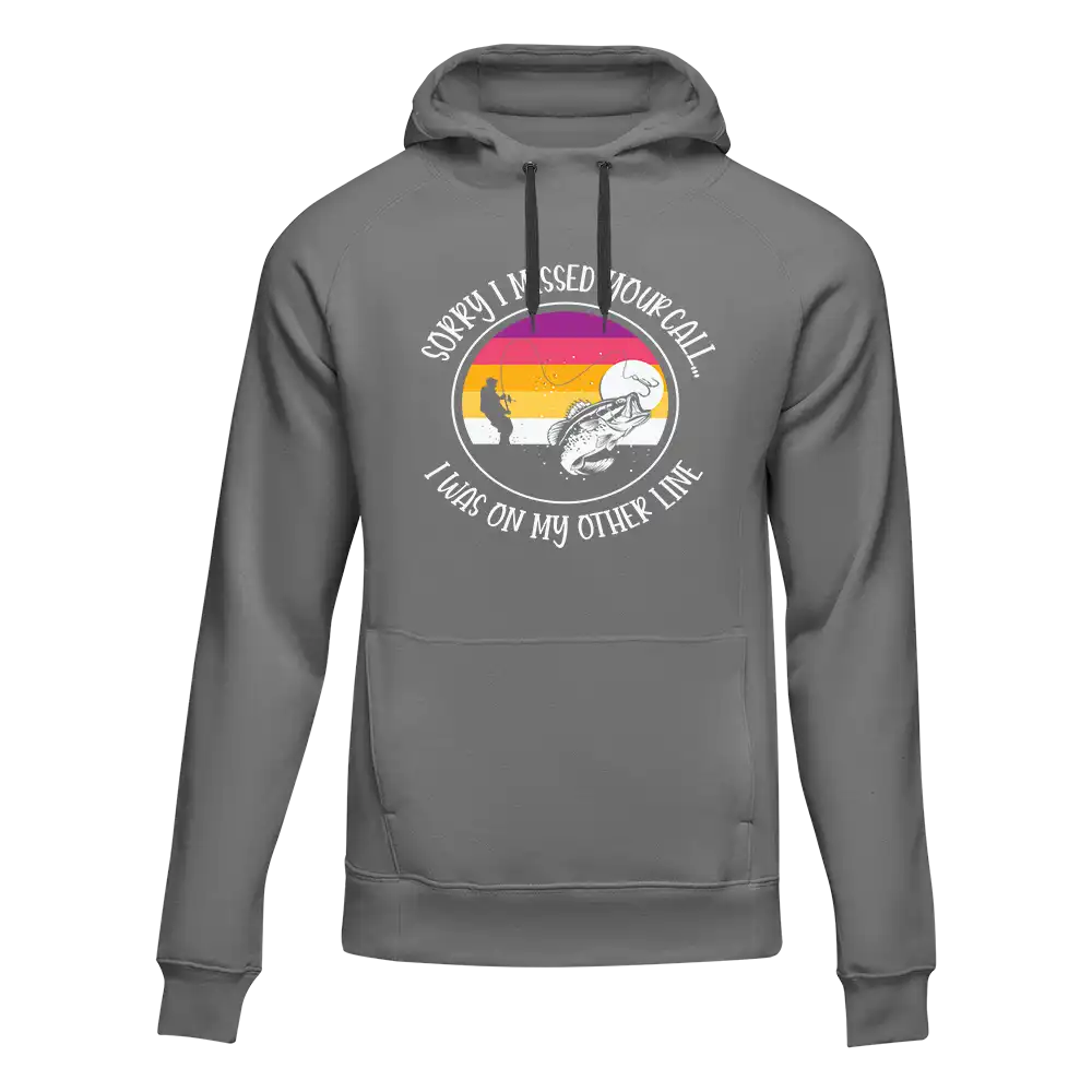 Outdoorzees I Was On Another Line Unisex Hoodie - Image 3