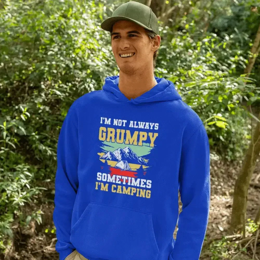 Outdoorzees I'm Not Always Grumpy Men Hoodie - Image 2