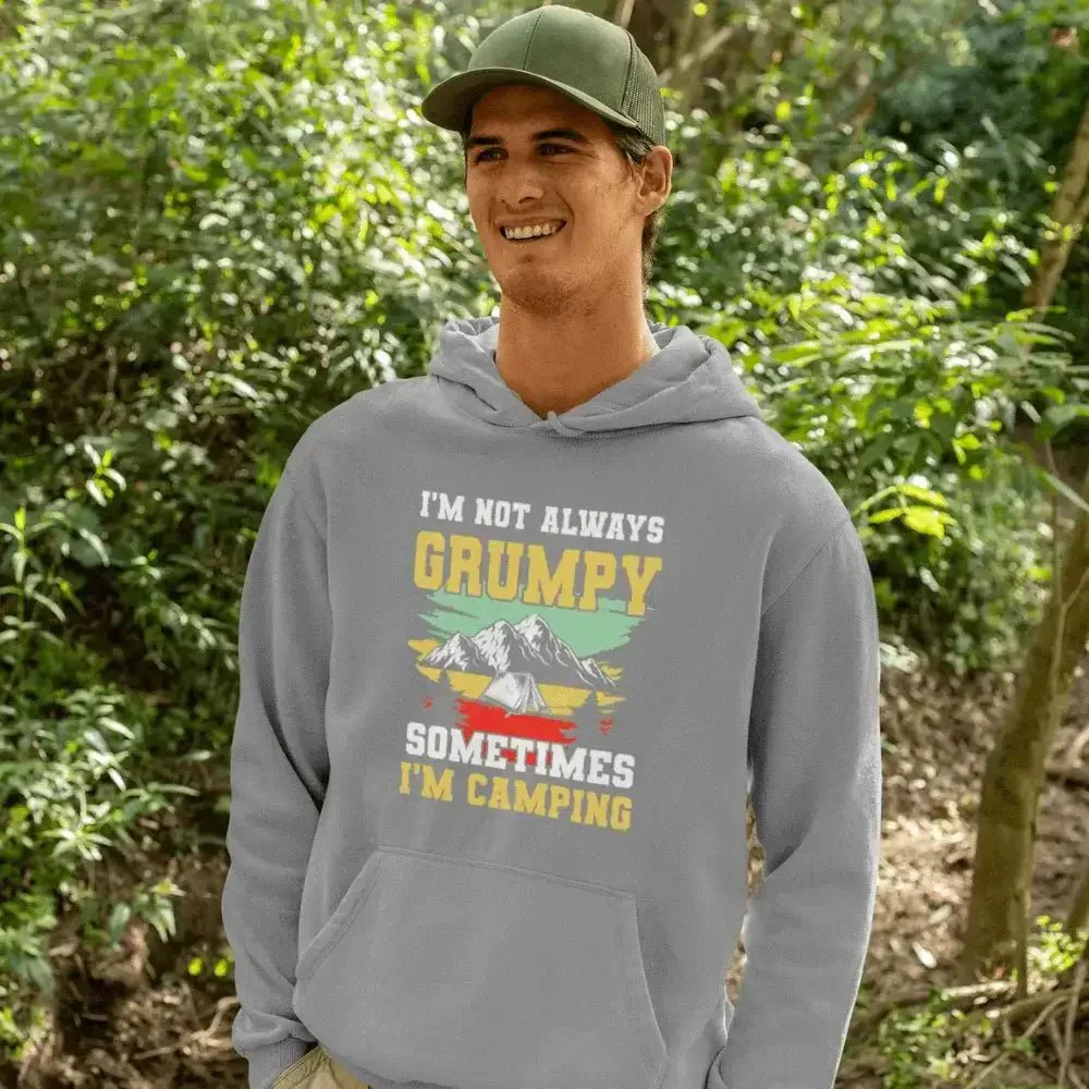 Outdoorzees I'm Not Always Grumpy Men Hoodie - Image 3