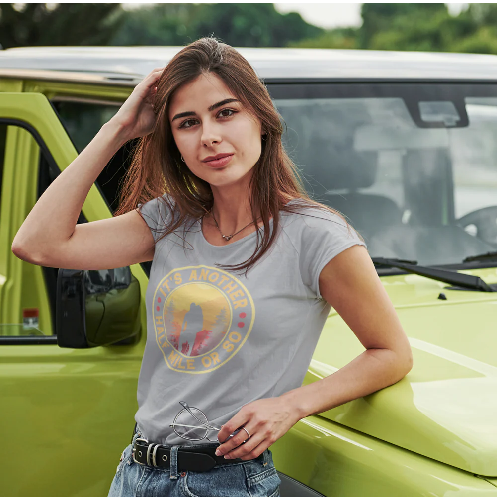 Outdoorzees It's Another Half Mile Or So T-Shirt for Women - Image 3