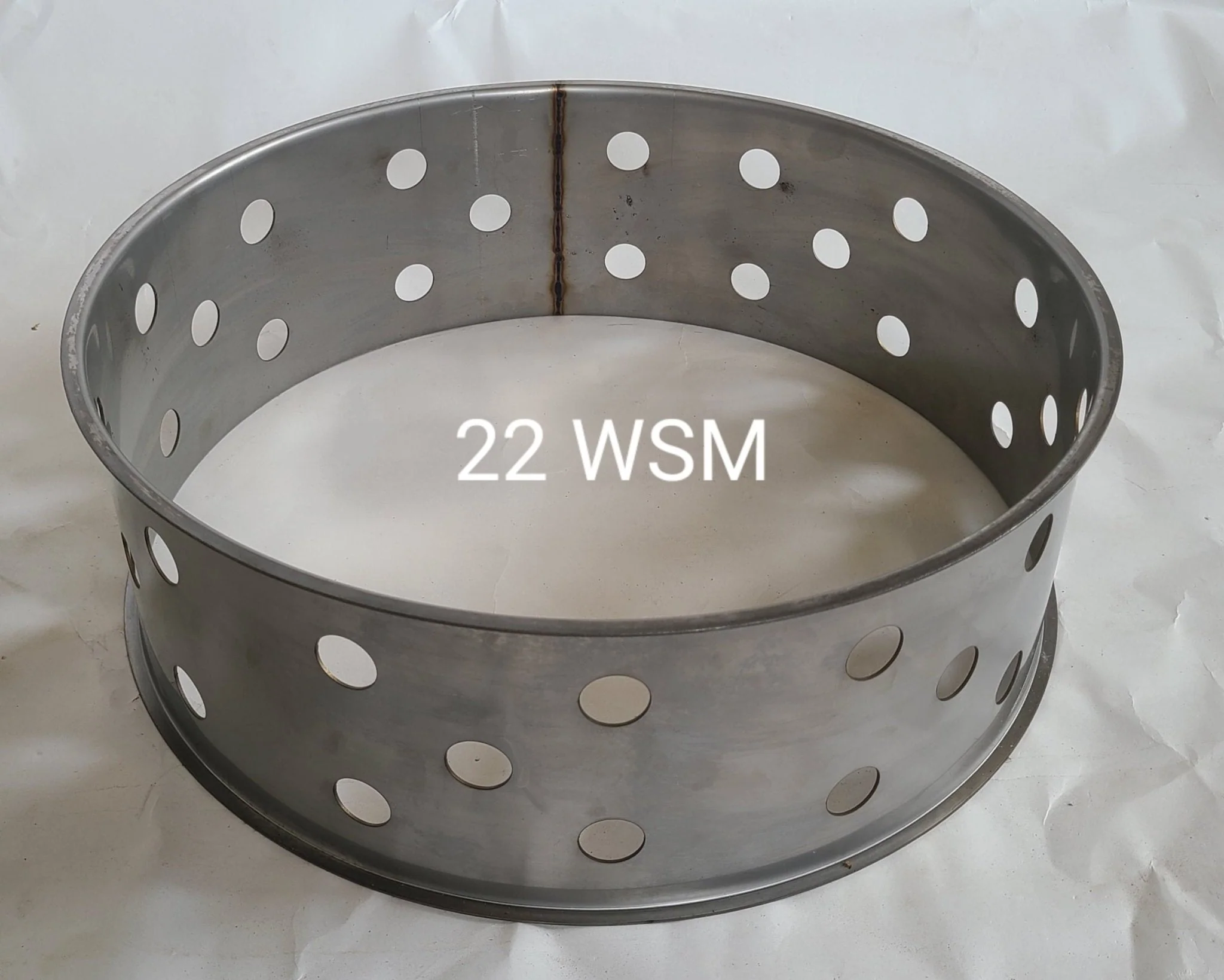 Hunsaker Jumbo WSM Stainless Charcoal Ring (For 14, 18, & 22 WSM) - Image 4