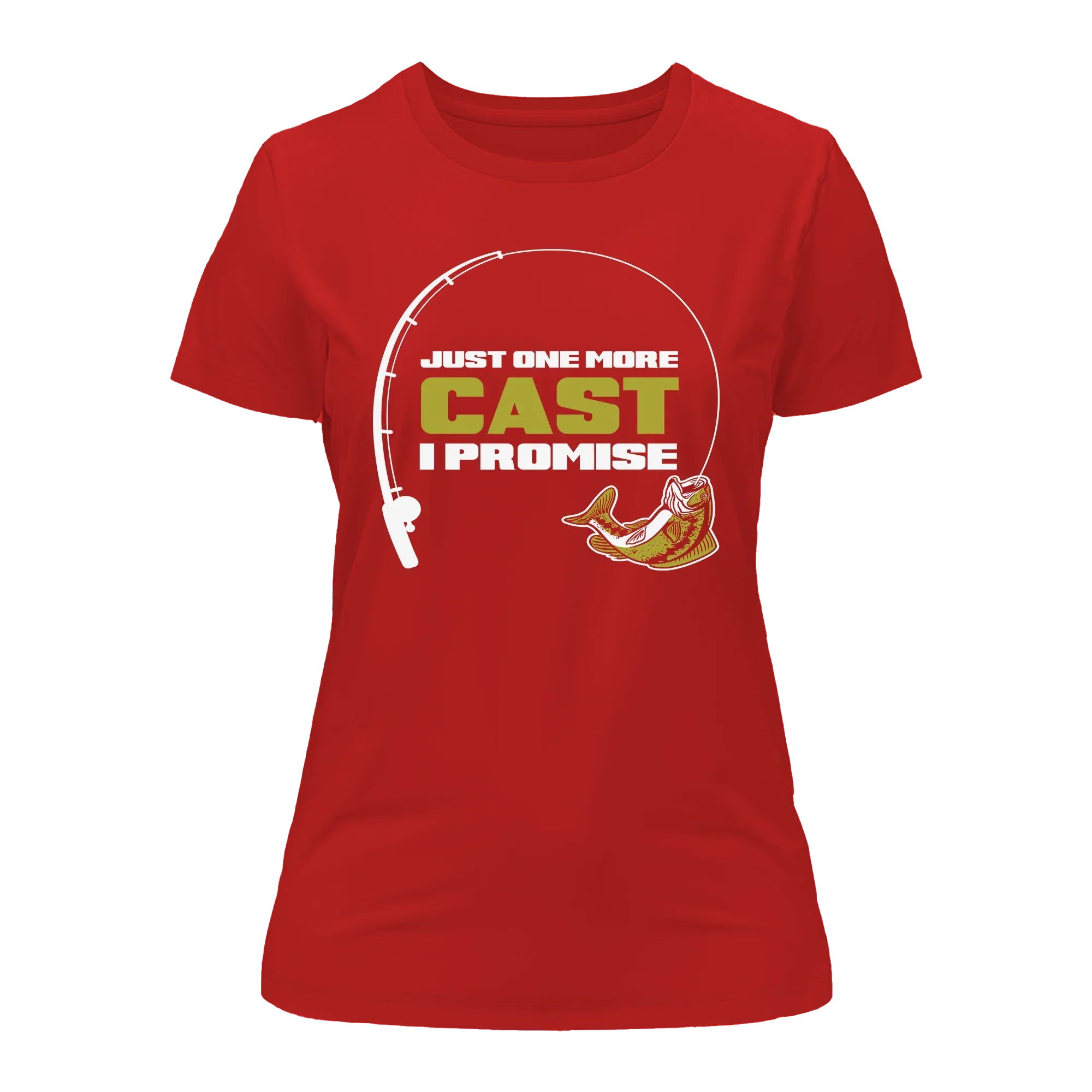 Outdoorzees Just One More Cast T-Shirt for Women - Image 2