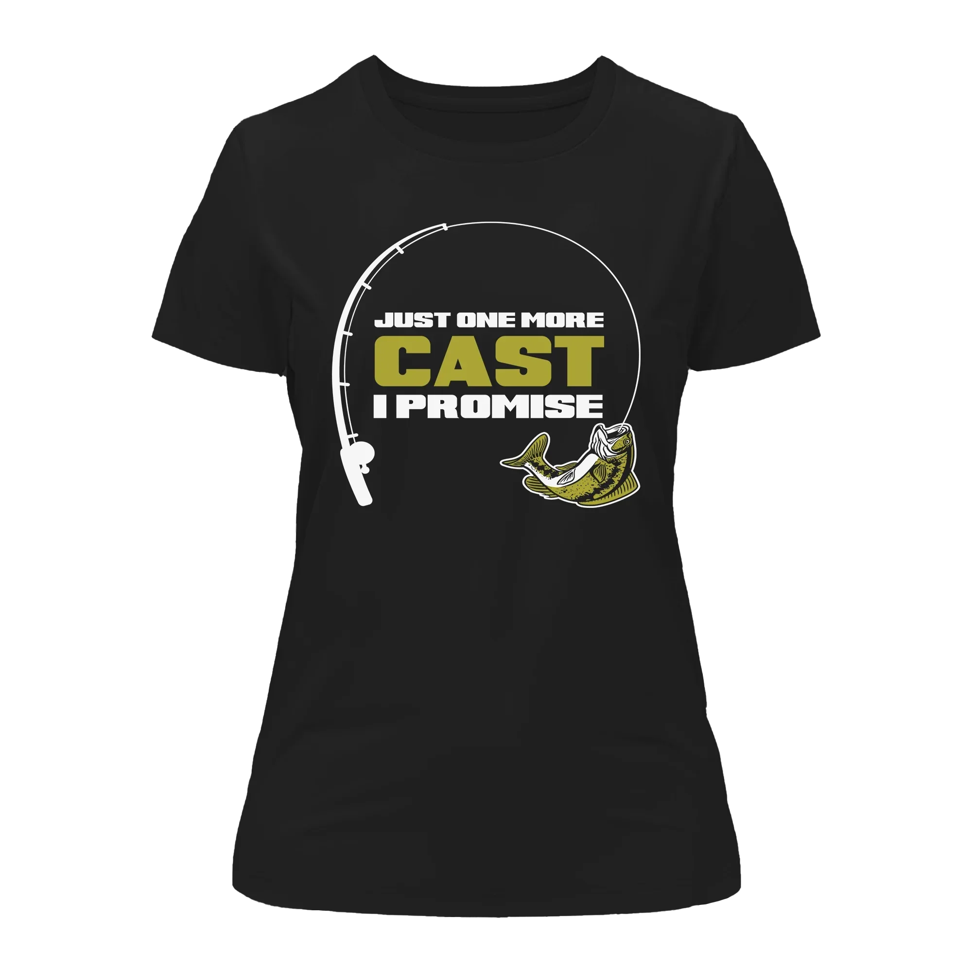 Outdoorzees Just One More Cast T-Shirt for Women - Image 3