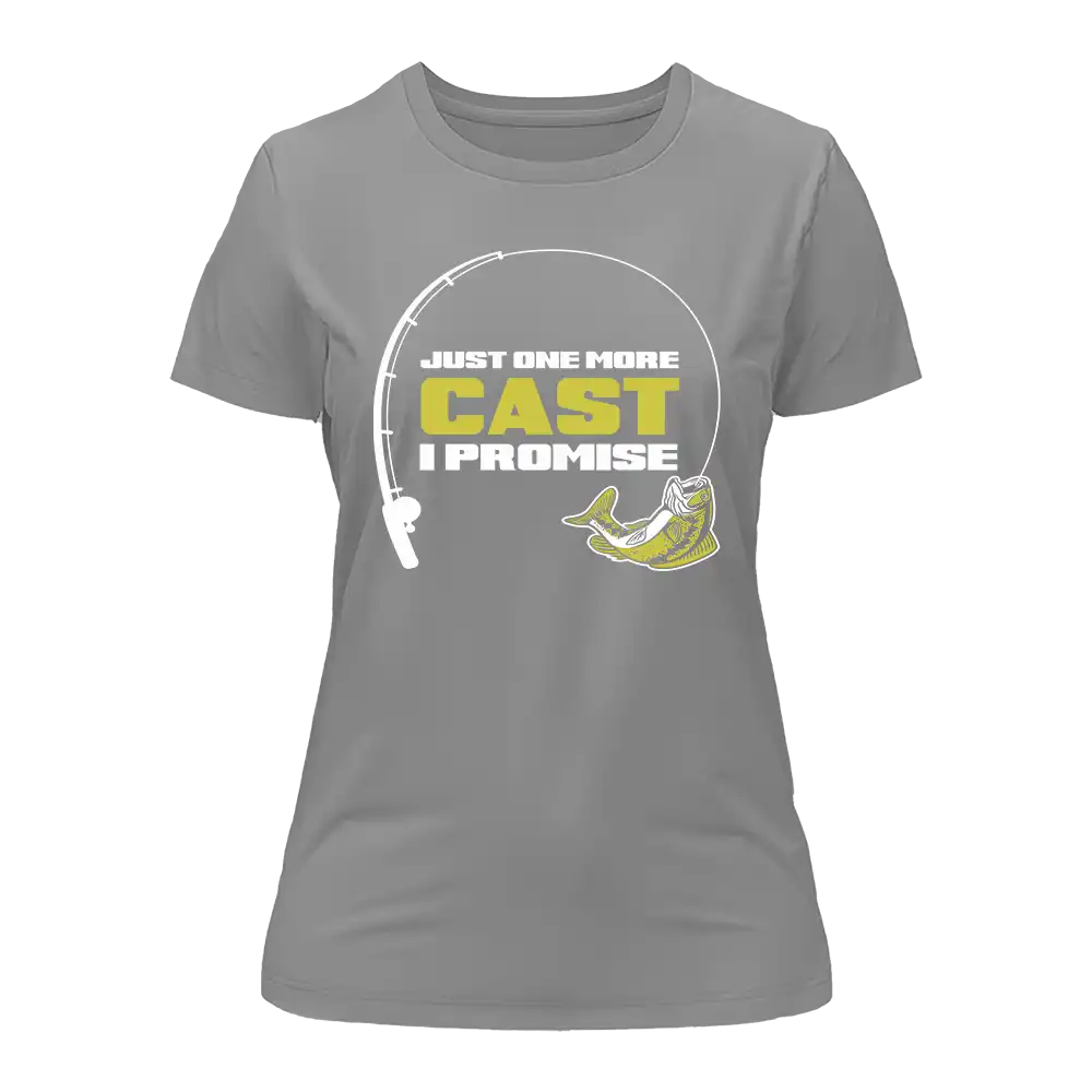 Outdoorzees Just One More Cast T-Shirt for Women - Image 4