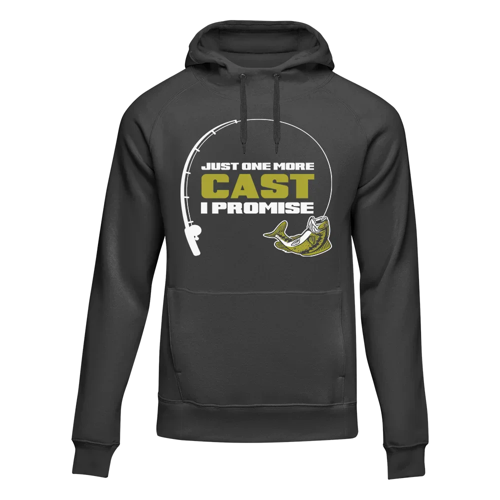 Outdoorzees Just One More Cast Unisex Hoodie - Image 2