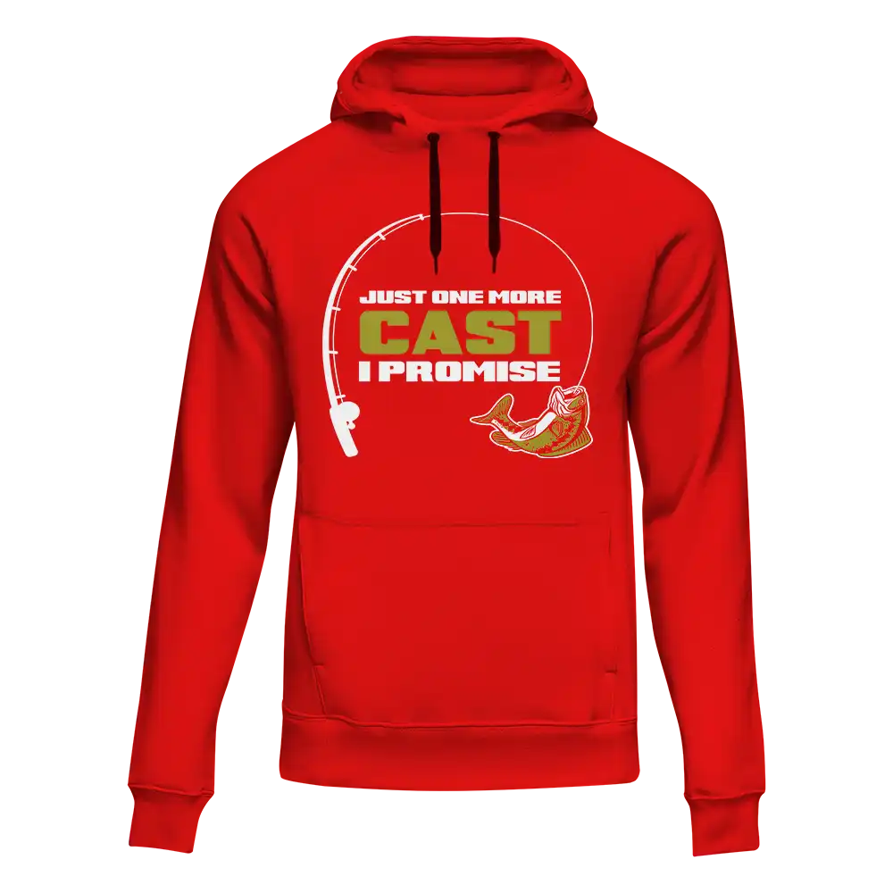 Outdoorzees Just One More Cast Unisex Hoodie - Image 3