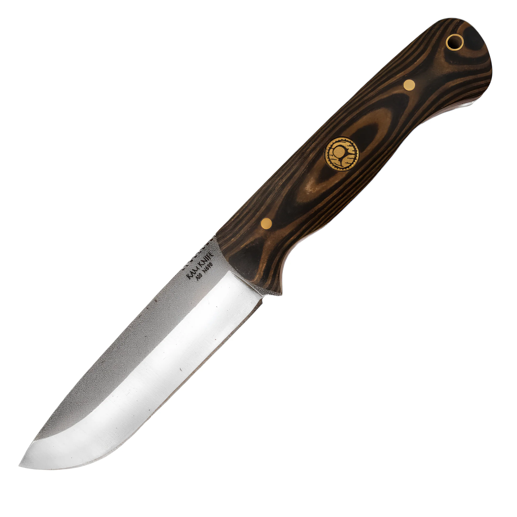 Kam Knife - A10 - Black Handle - Fixed Blade - Image 2