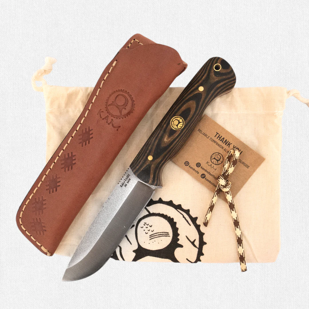 Kam Knife - A10 - Black Handle - Fixed Blade - Image 7