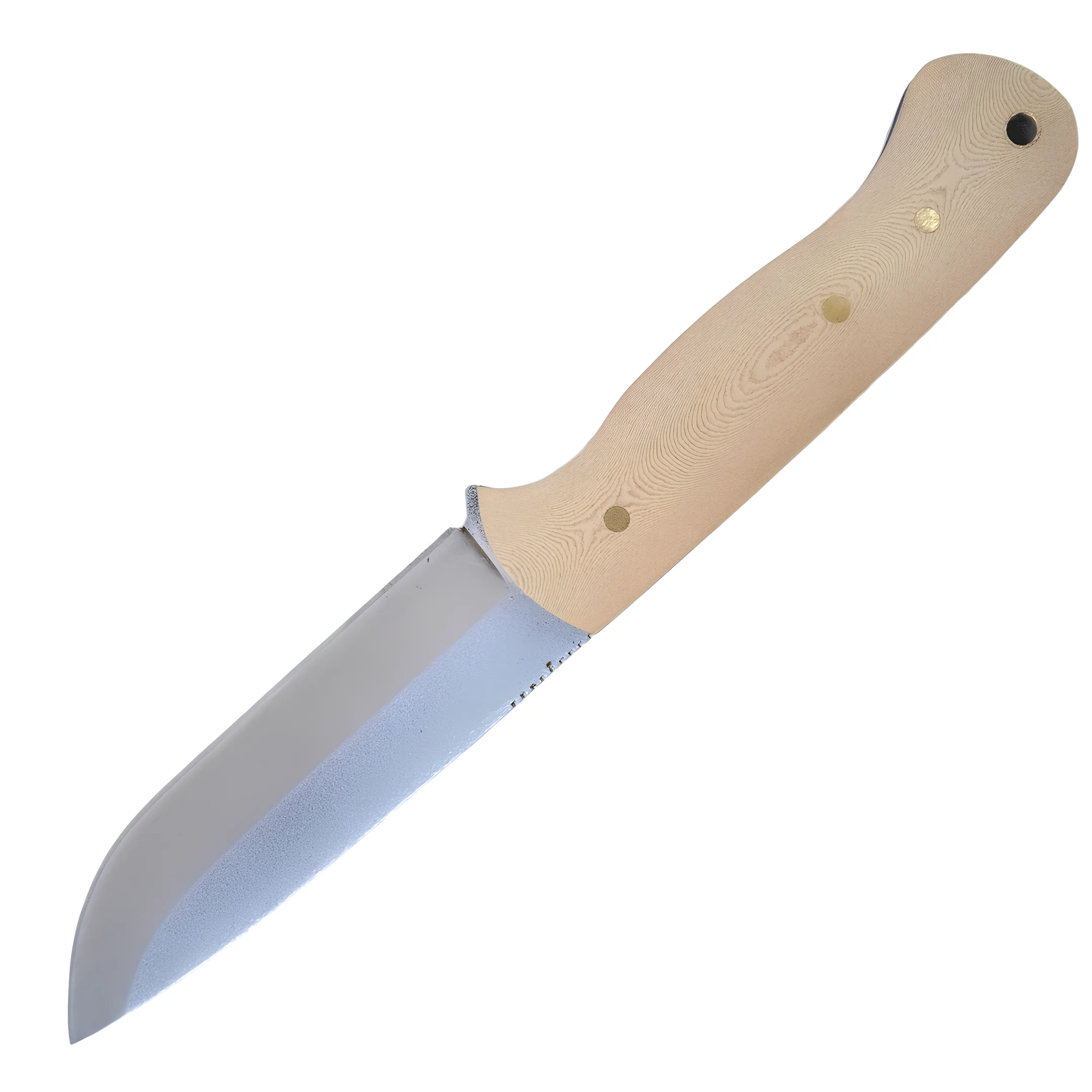 Kam Knife - A10 - White Handle - Fixed Blade - Image 3