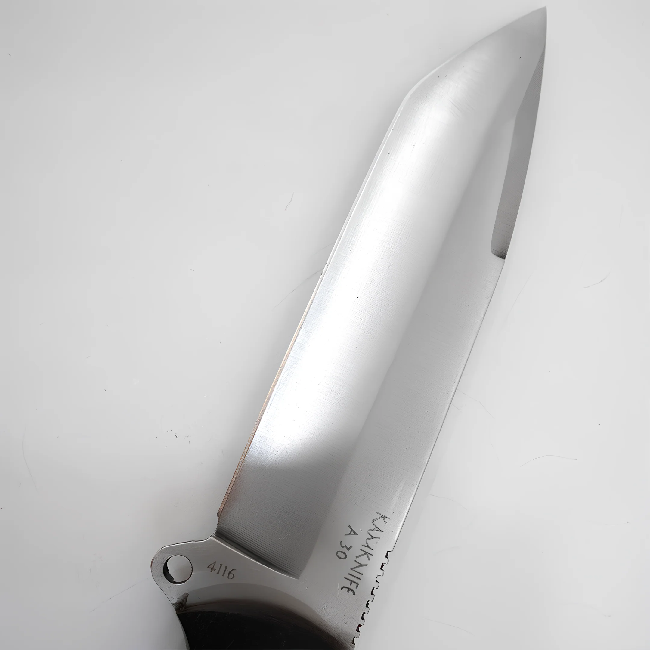 Kam Knife – A30 - Black Handle - Fixed Blade - Image 4