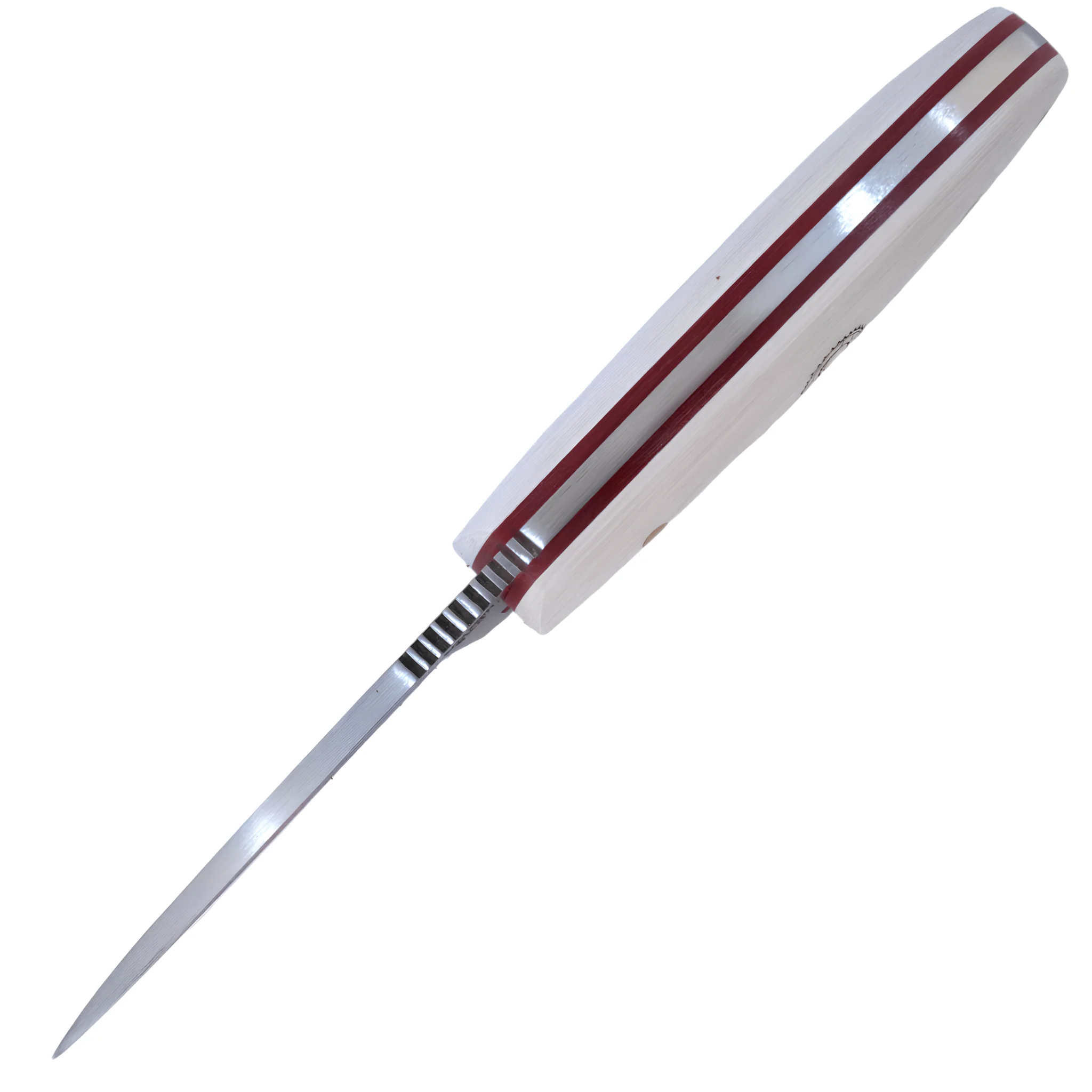 Kam Knife - B20 - White Handle - Fixed Blade - Image 5