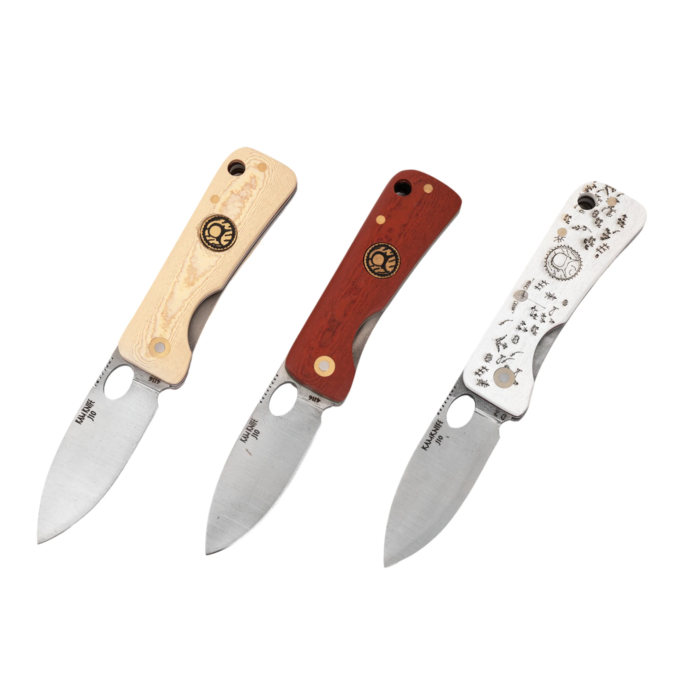 Kam Knife - J10 - Set of 3 - Pocket Knives - Image 2
