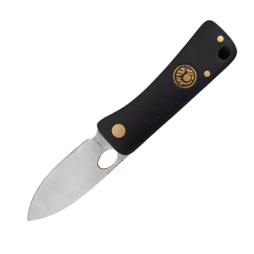 Kam Knife – J10 - Black G Micarta Handle - Pocket Knife - Image 3