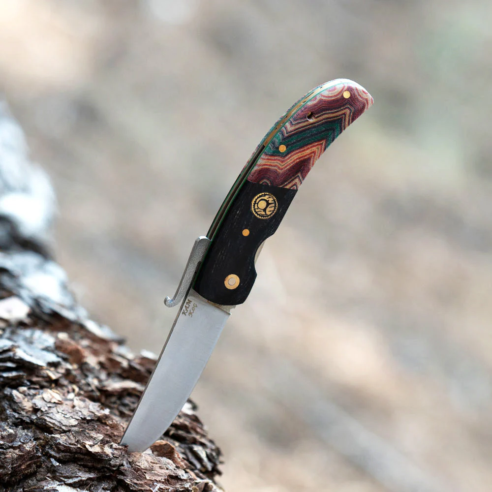 Kam Knife - KOC - Micarta Handle - Pocket Knife - Image 2