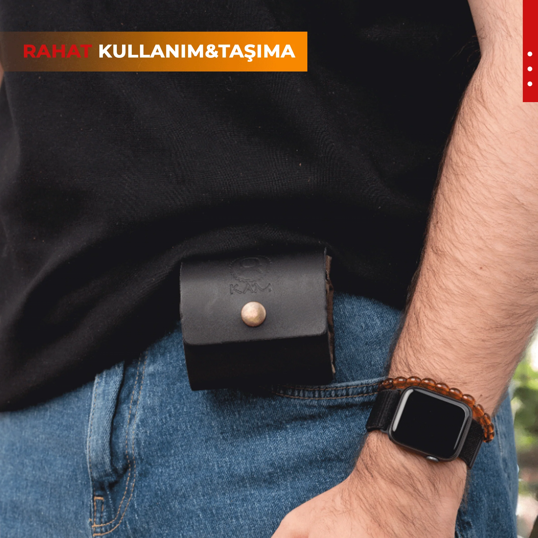 Kam Knife - OK - Black Forest Pouch - Image 3