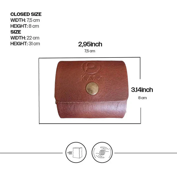 Kam Knife - OK -Red Forest Pouch - Image 8