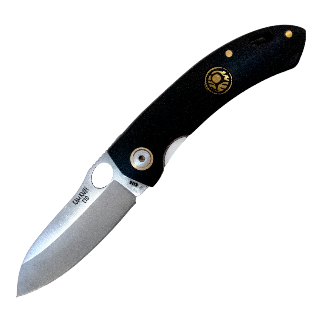 Kam Knife - T10 - Black Handle - Pocket Knife - Image 3