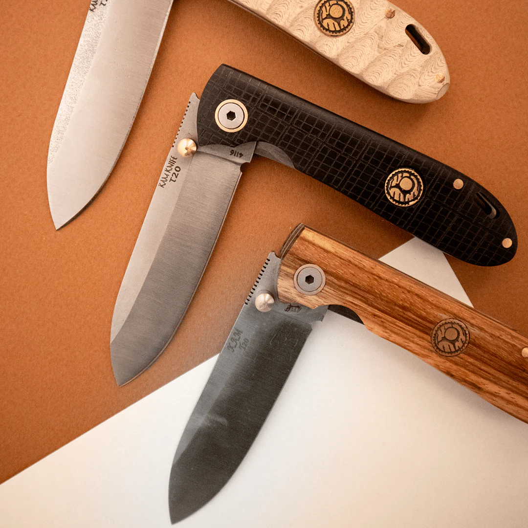 Kam Knife - T20 - 4116 Steel - Black Handle - Pocket Knife - Image 2